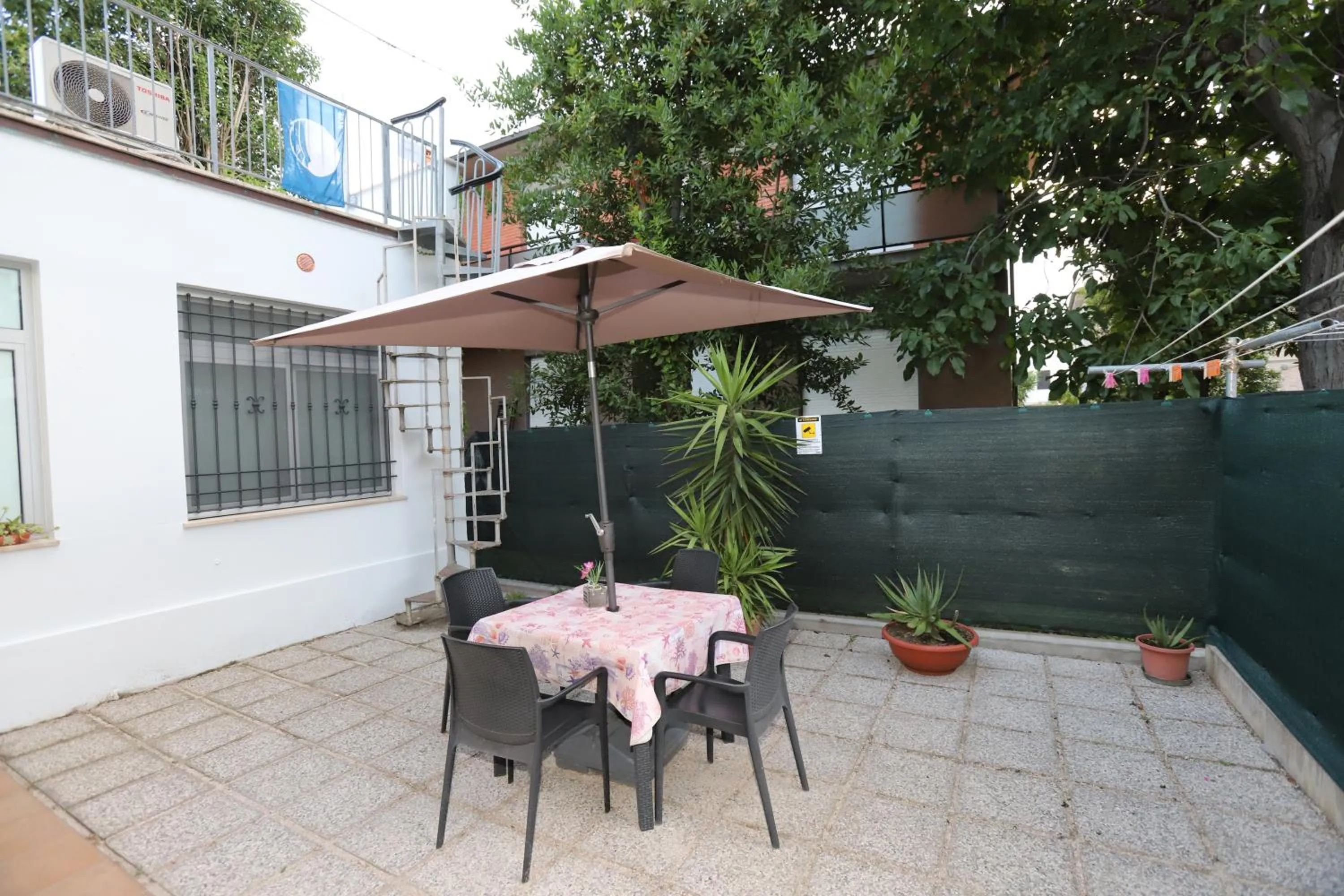 Patio in Orchidea Rooms & Suites