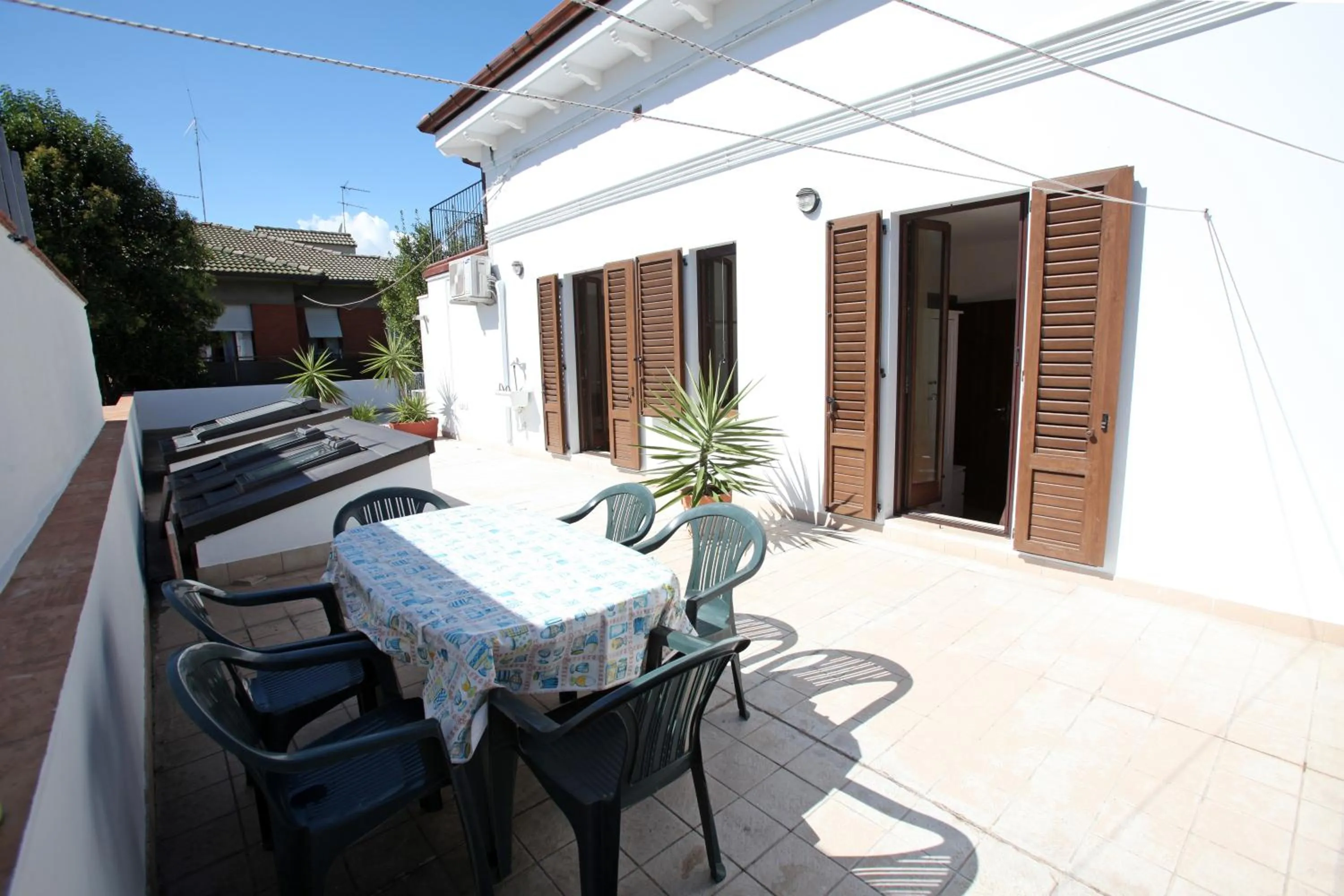Patio in Orchidea Rooms & Suites