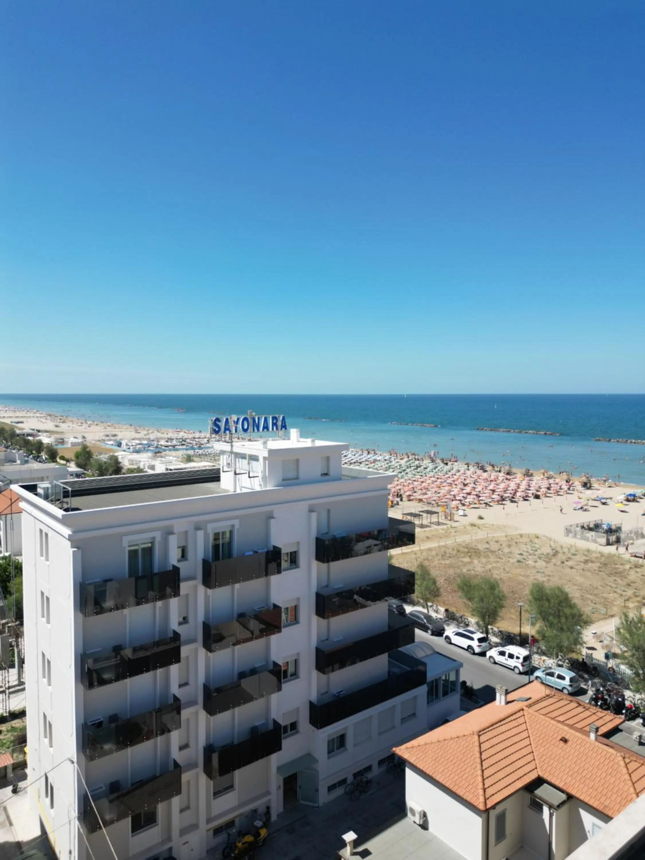 Bird's eye view in Hotel Sayonara