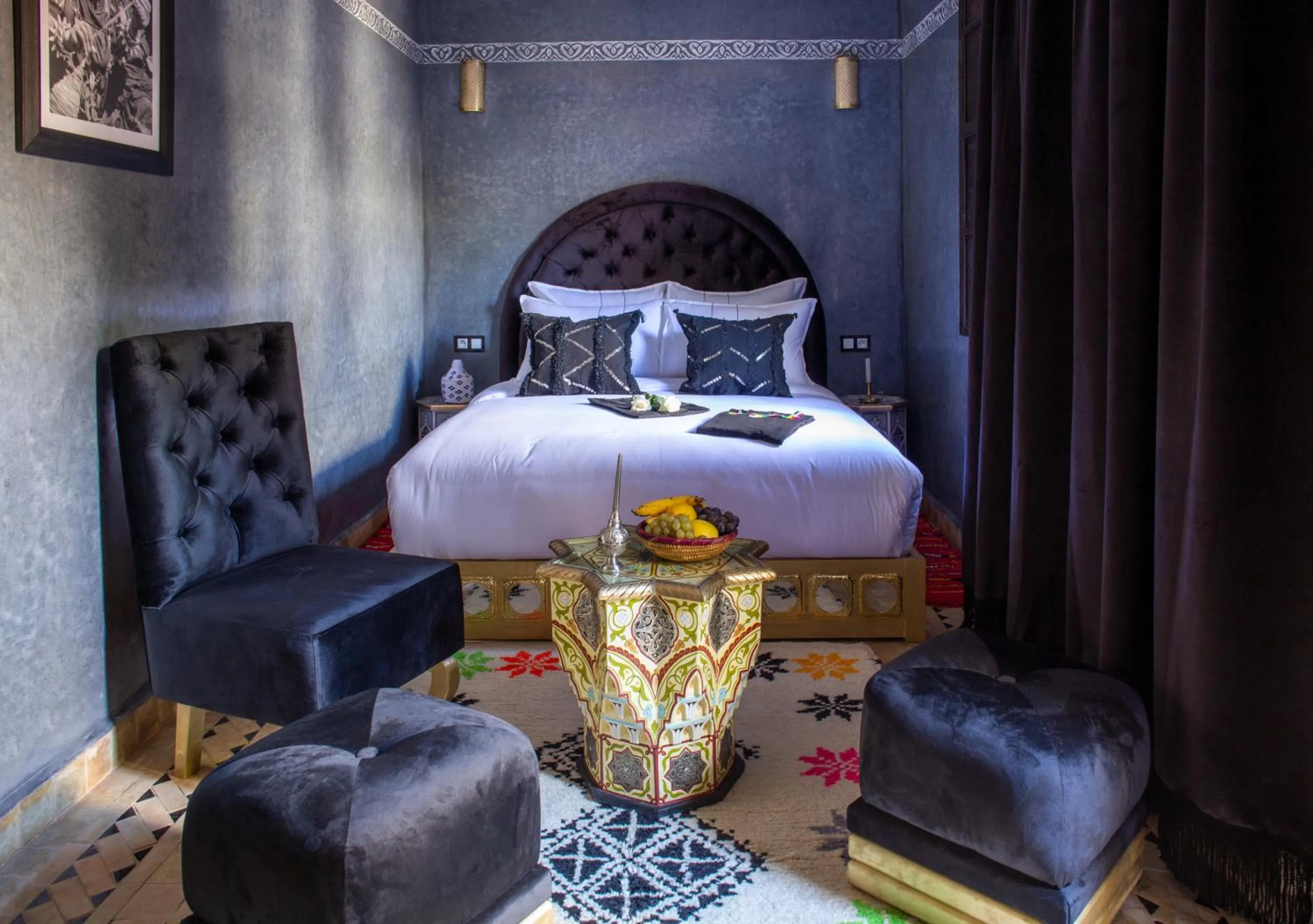 Bed in Riad Touda