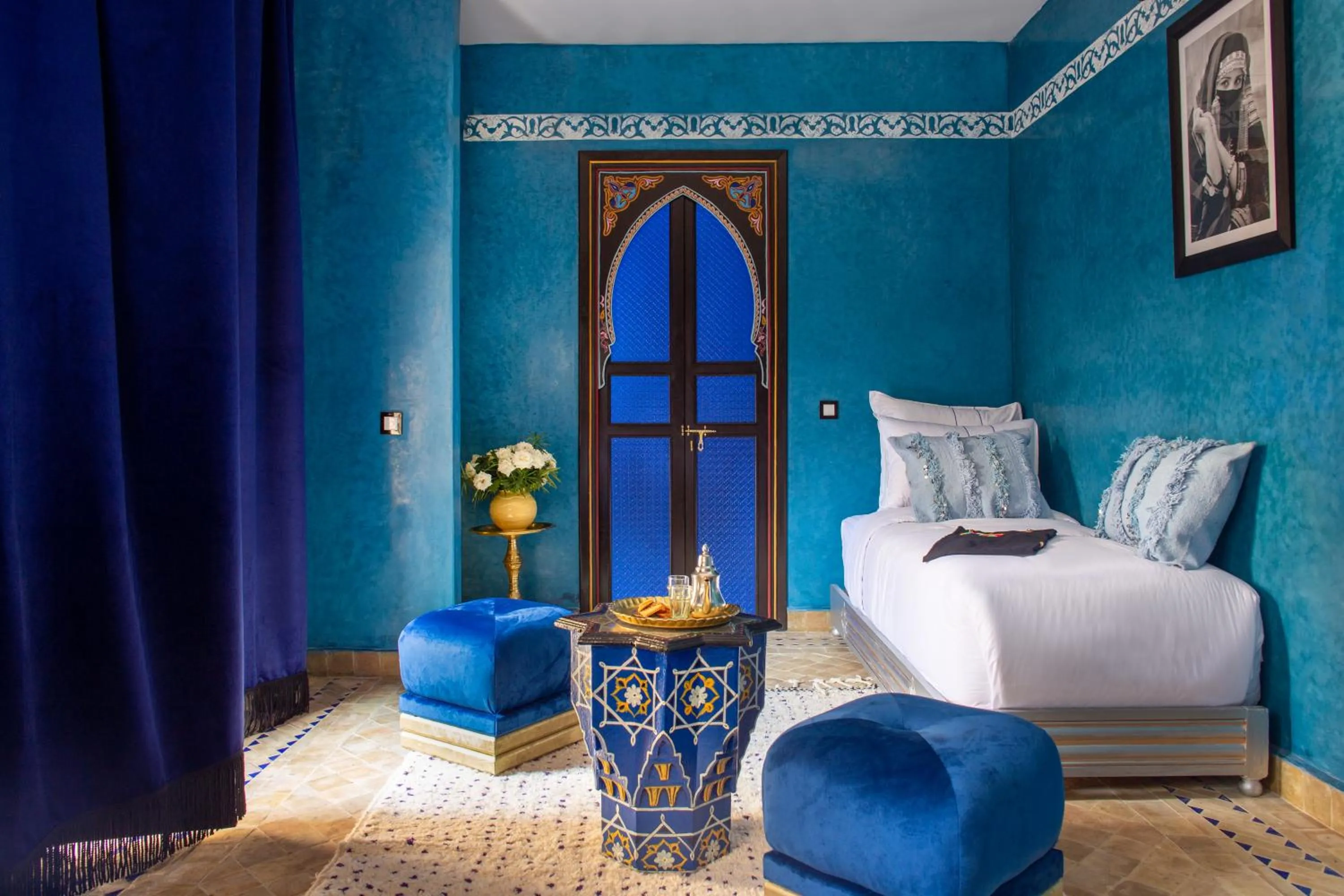 Bed in Riad Touda
