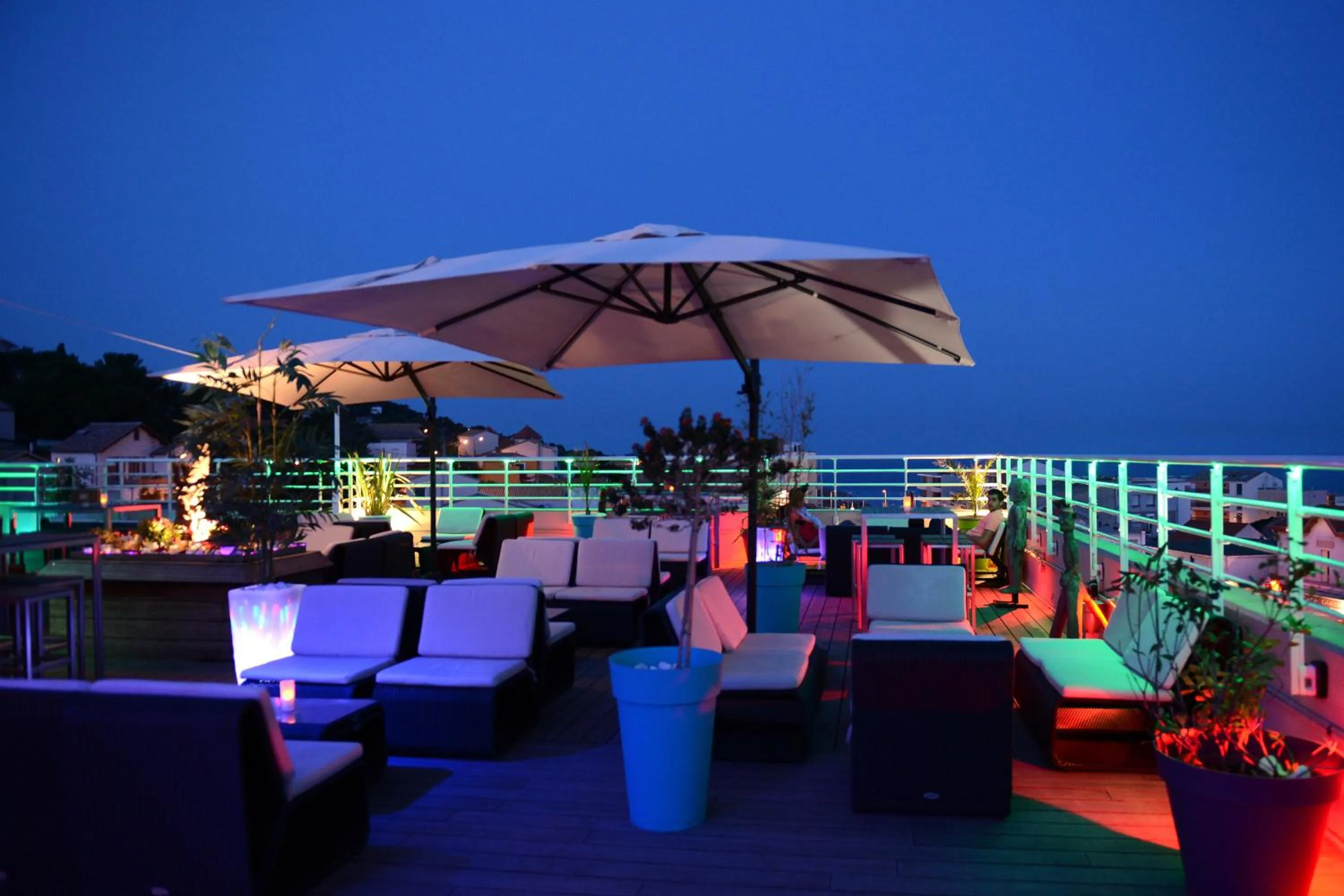 Balcony/Terrace in Cit'Hotel Imperial