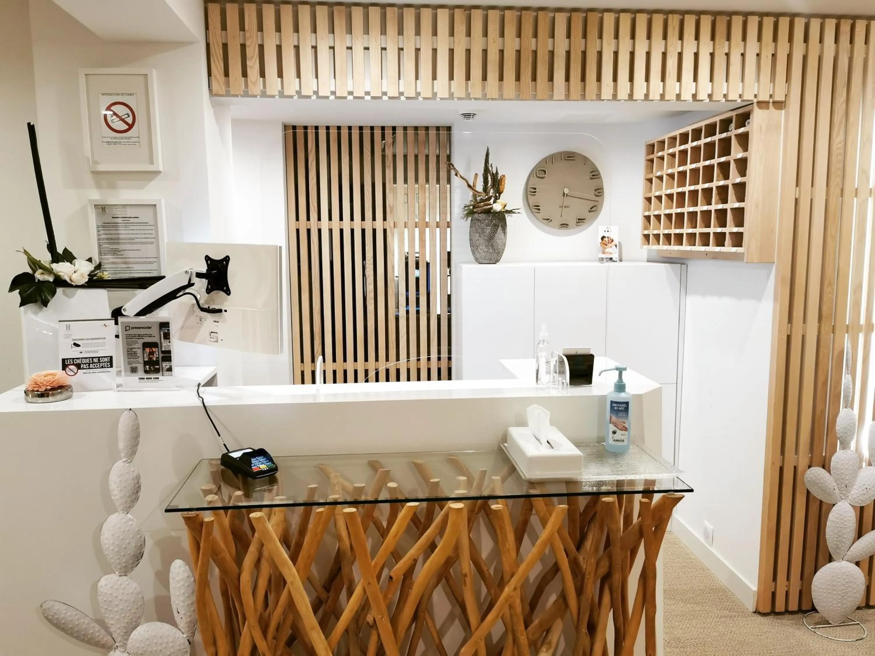 Lobby or reception in Cit'Hotel Imperial