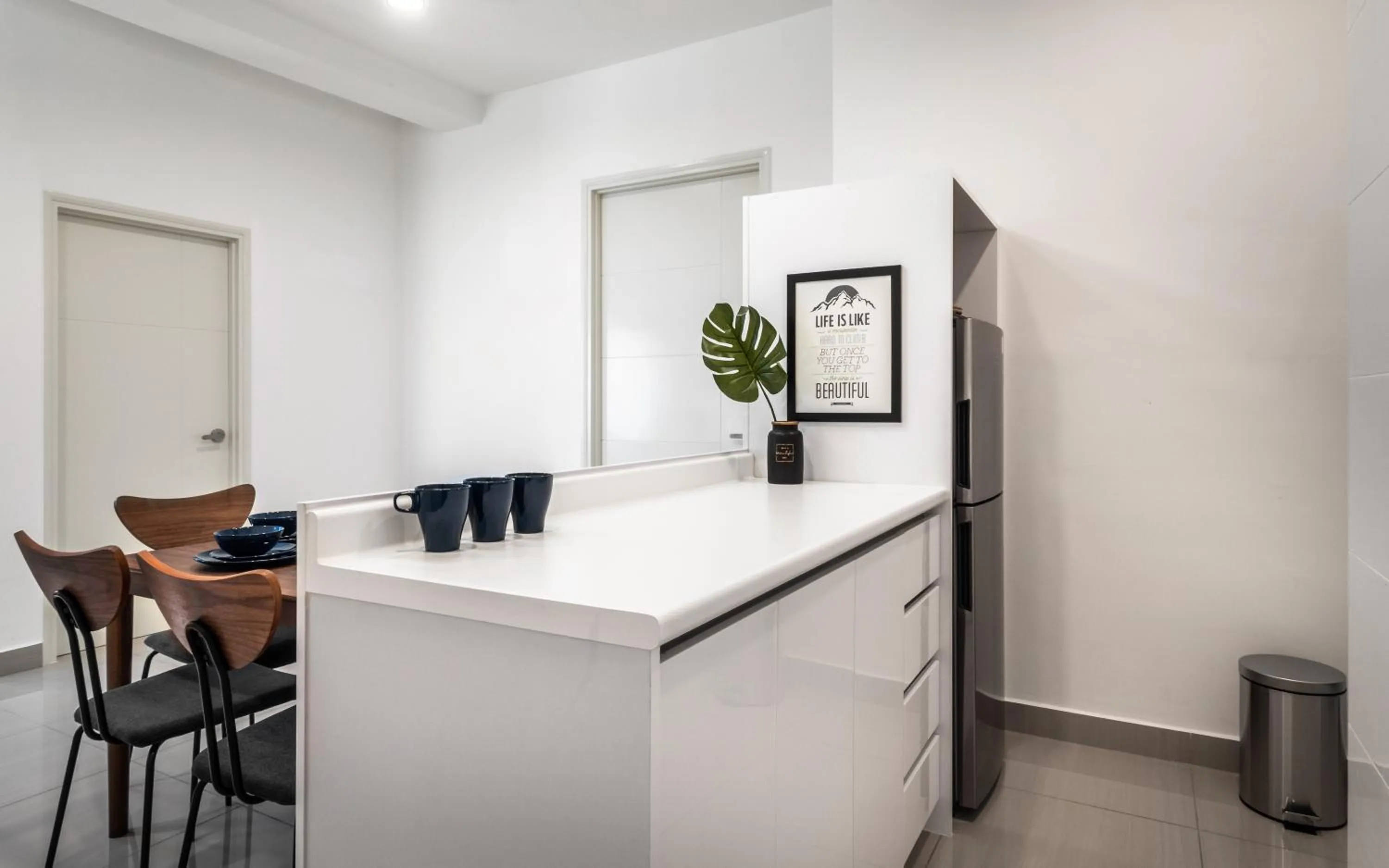 Kitchen or kitchenette in Arte Plus Jalan Ampang by Airhost