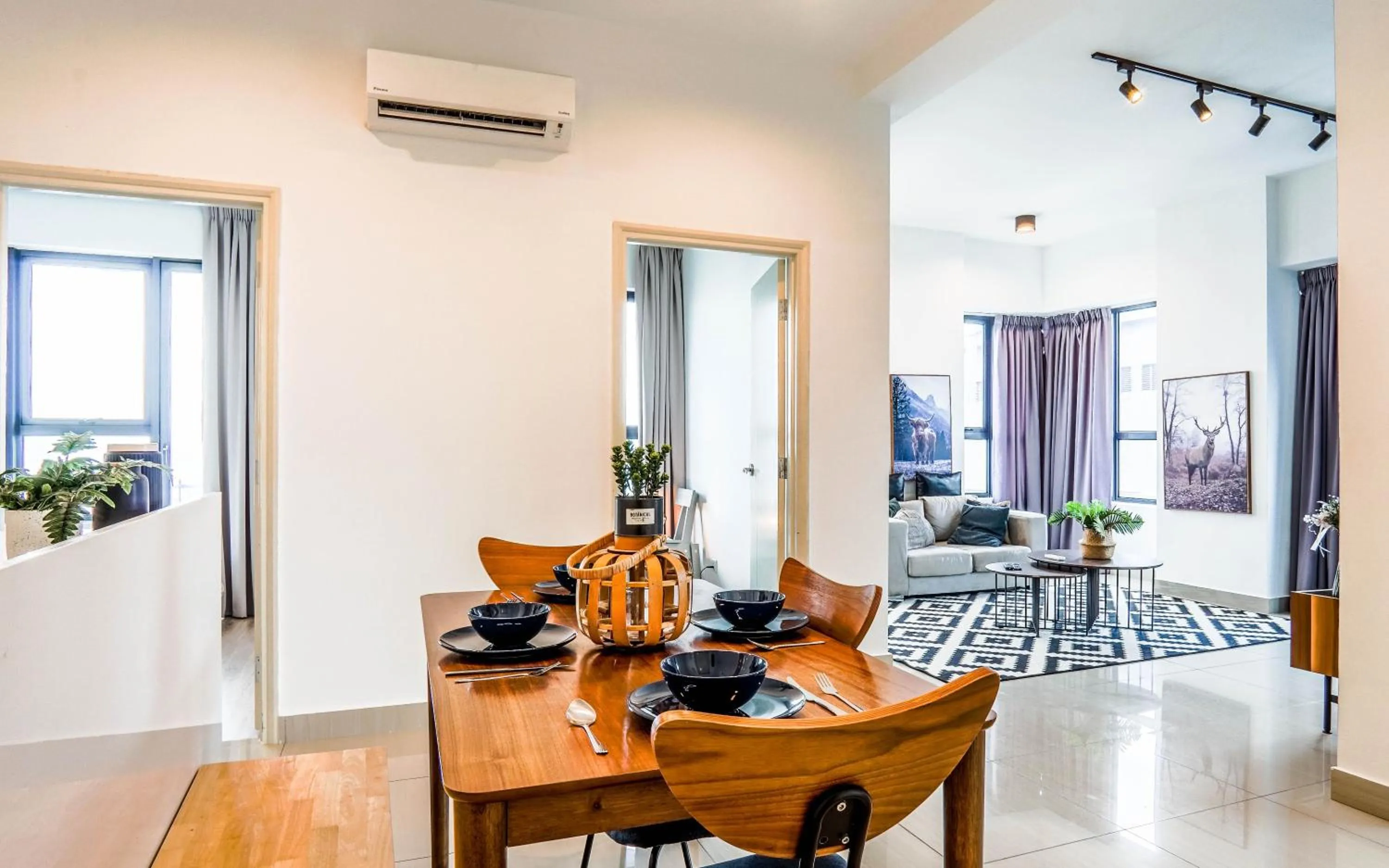 Living room in Arte Plus Jalan Ampang by Airhost