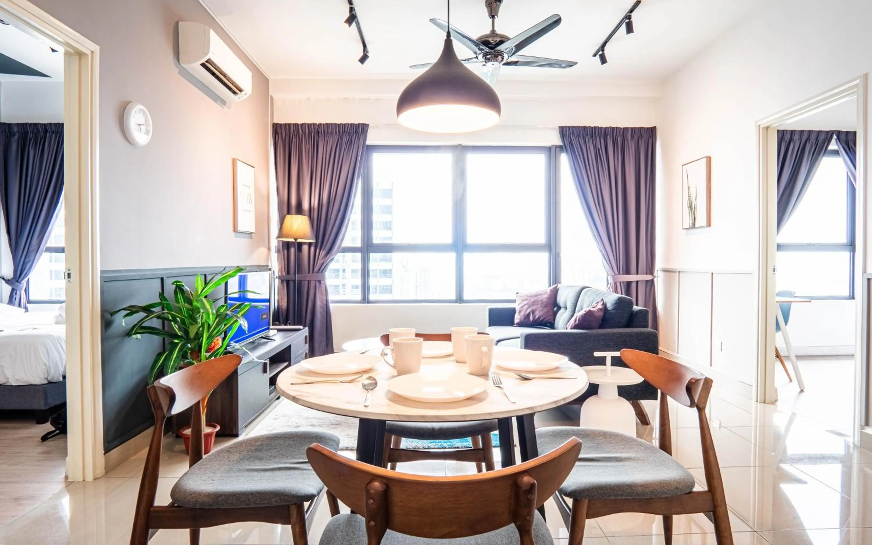 Living room in Arte Plus Jalan Ampang by Airhost