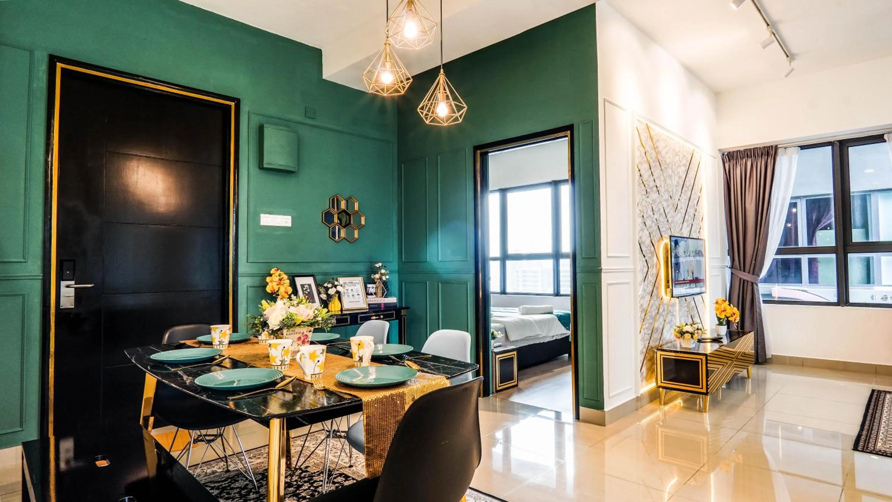 Living room in Arte Plus Jalan Ampang by Airhost