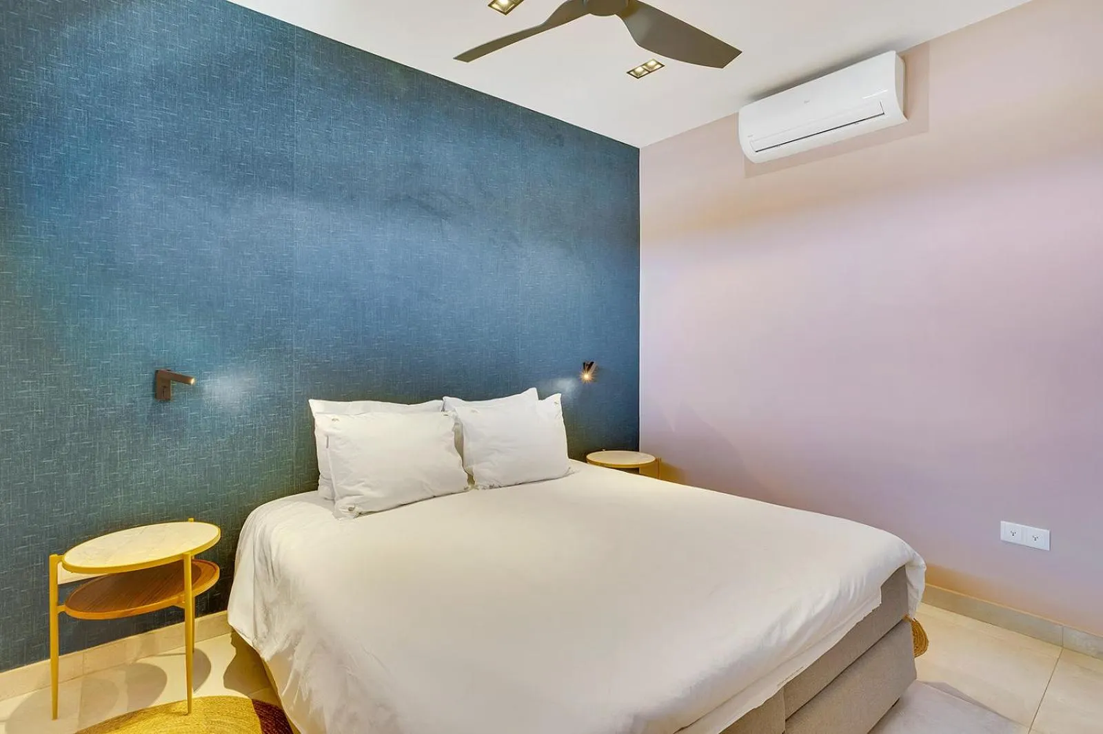 Bed in SENSES Boutique Hotel & Apartments