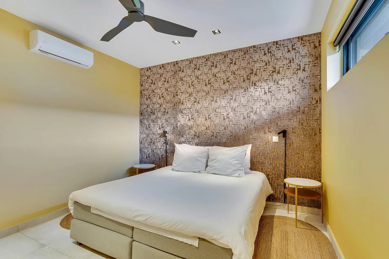 Bed in SENSES Boutique Hotel & Apartments