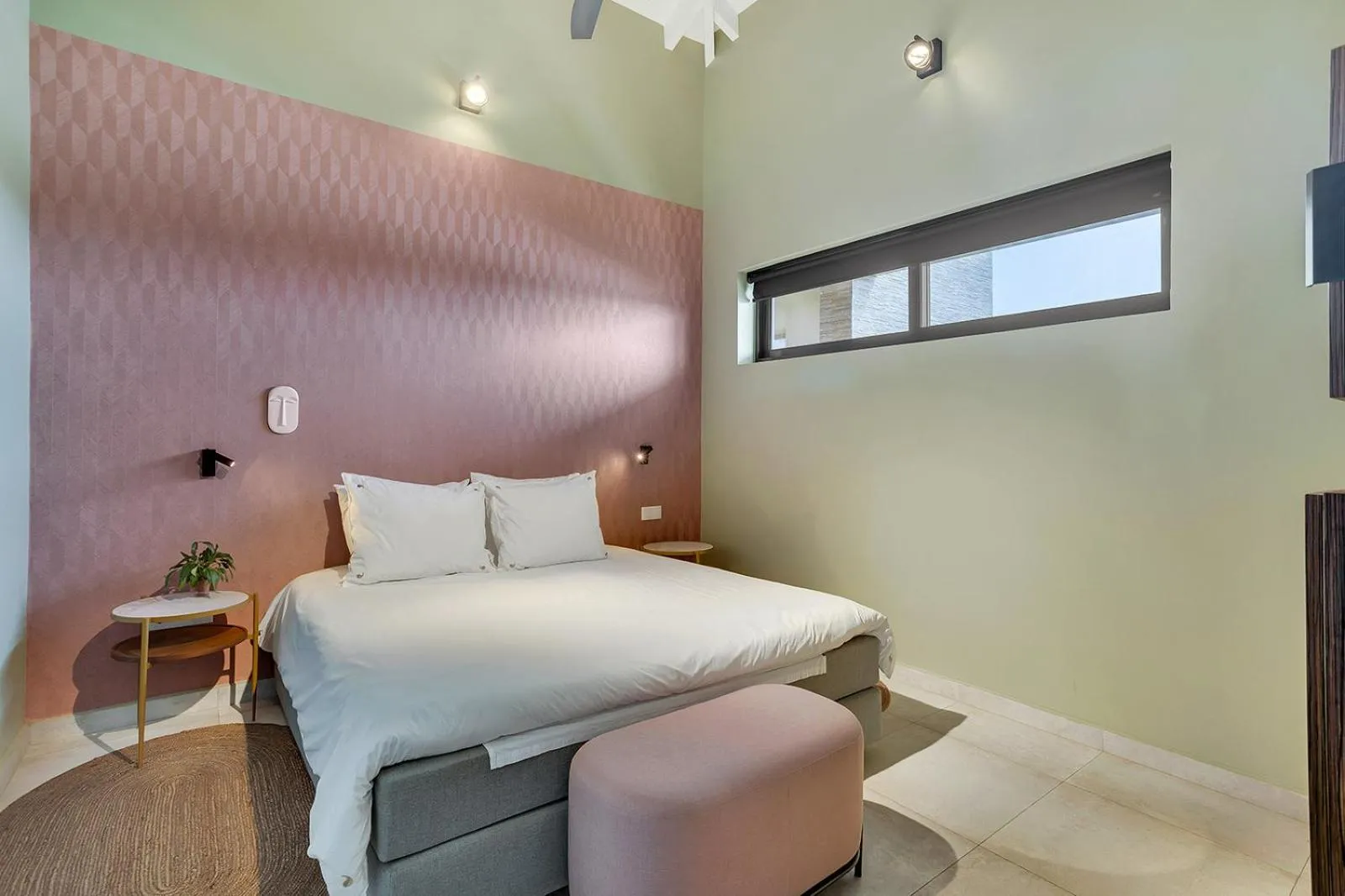 Bed in SENSES Boutique Hotel & Apartments