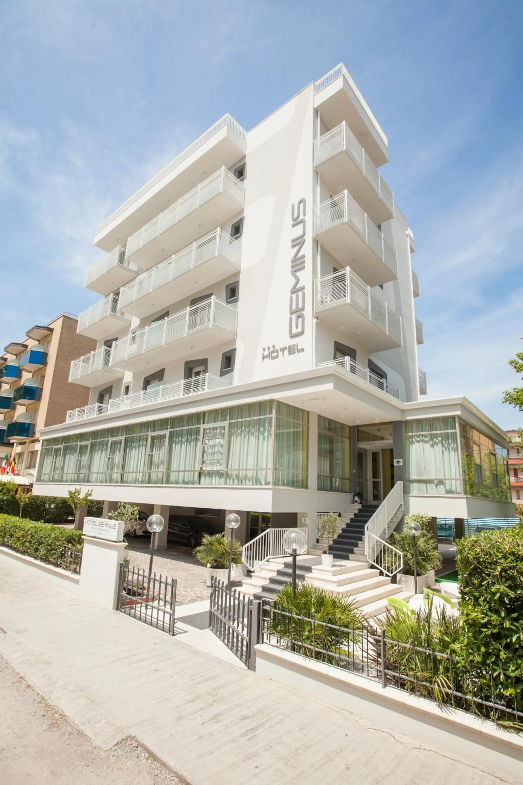 Property building in Hotel Geminus B&B