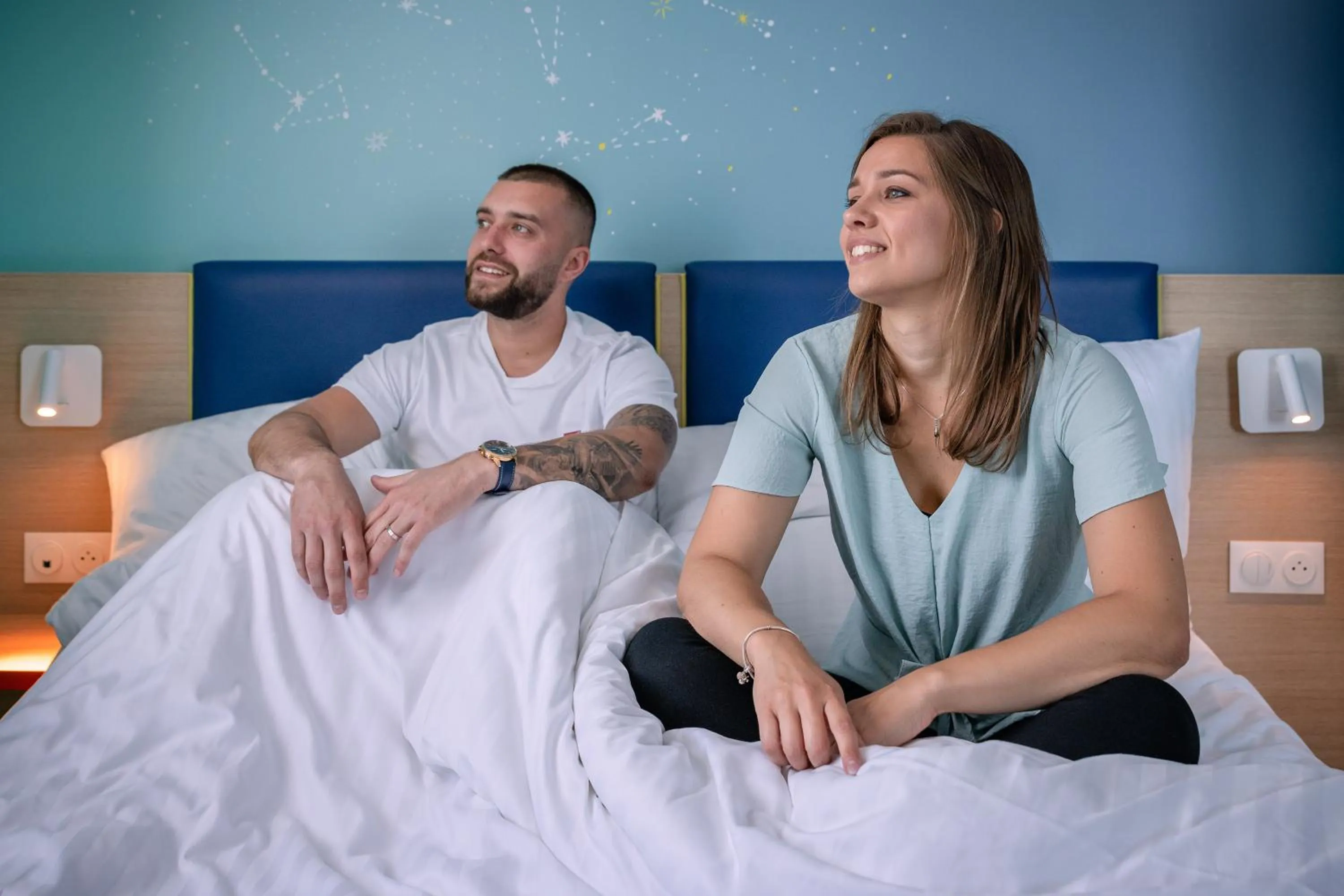 Bedroom, Bed in Grand Magic Hotel Marne La Vallée