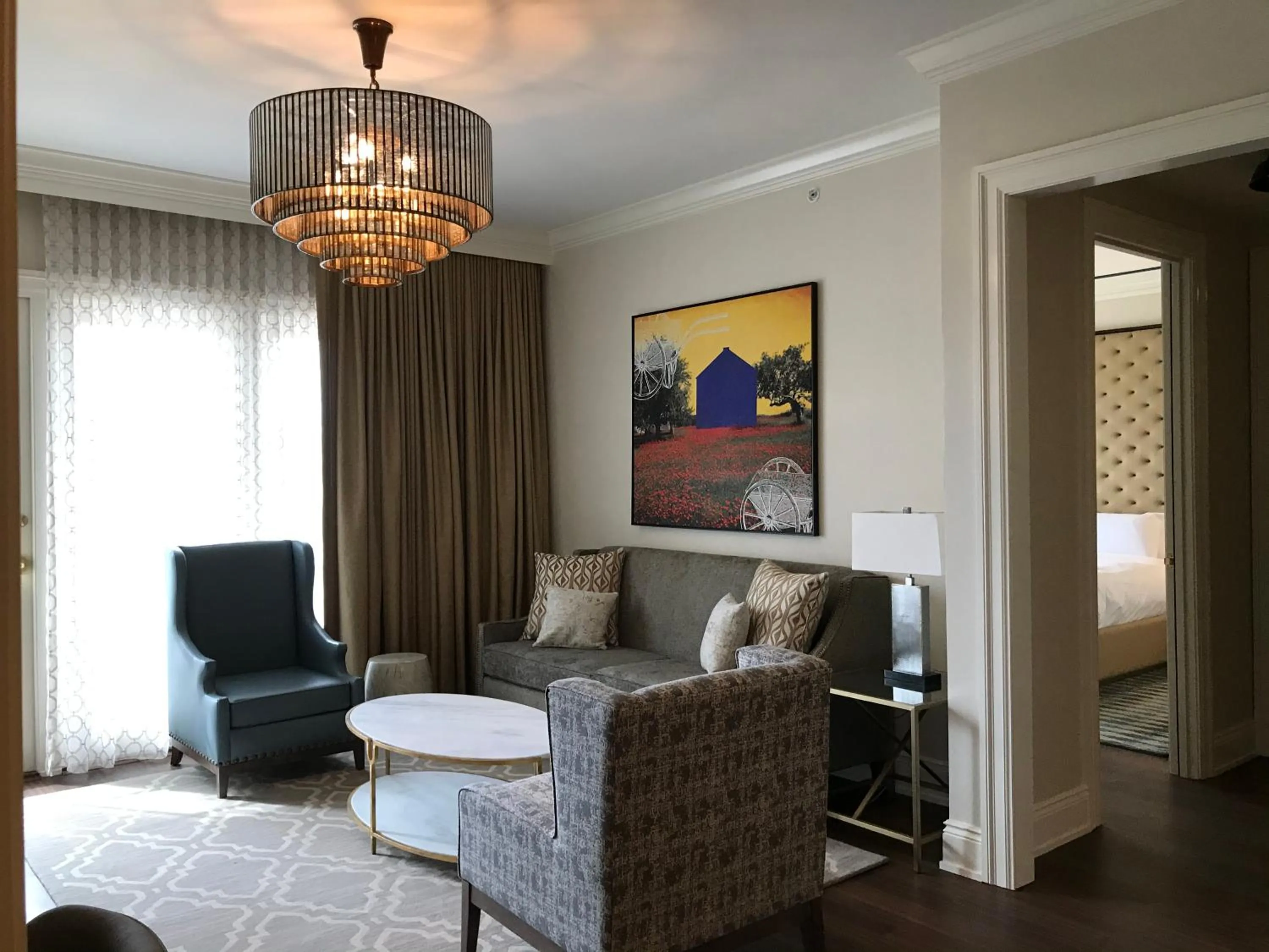 Living room in The Inn at Meadowbrook