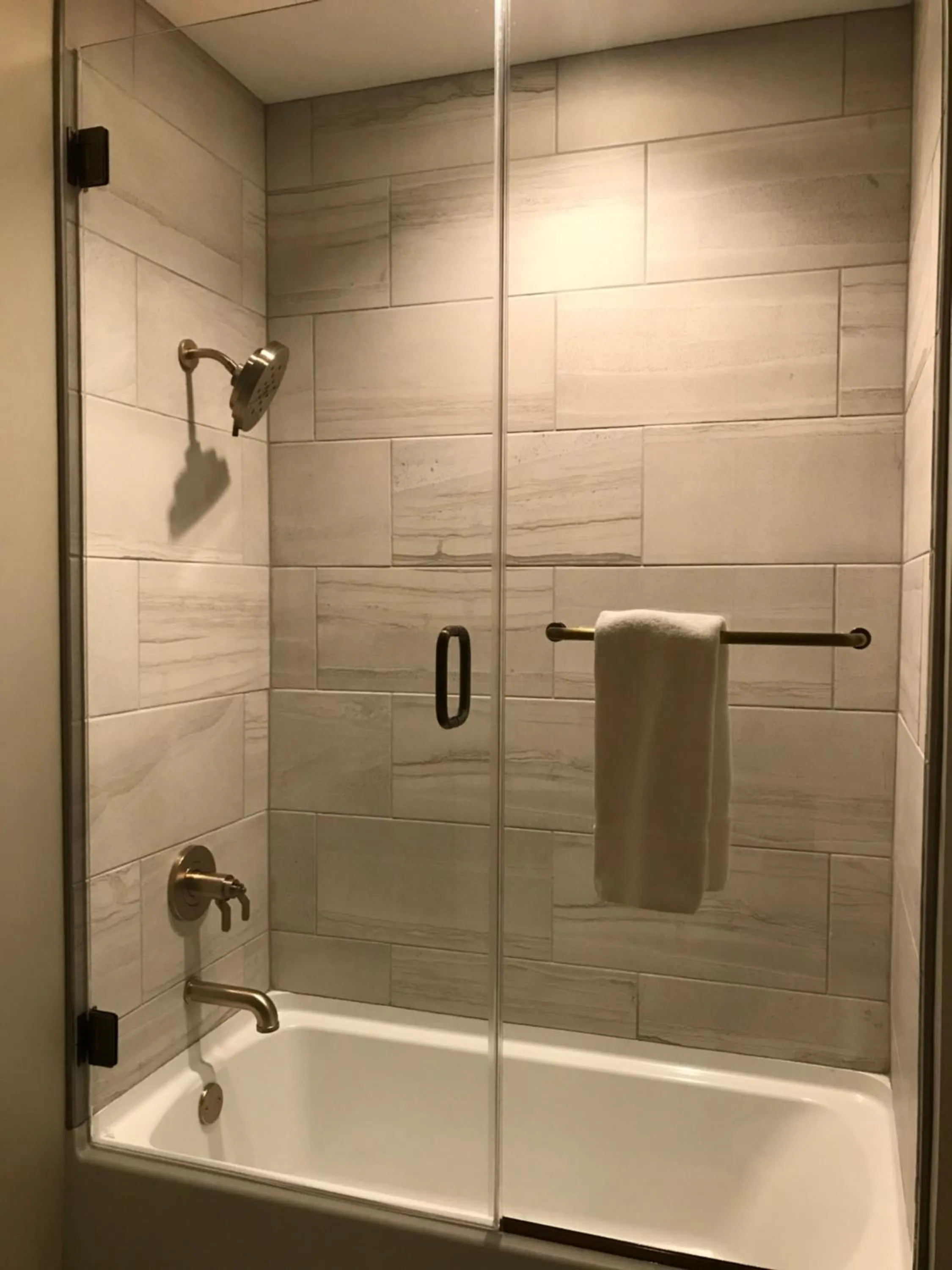 Shower in The Inn at Meadowbrook