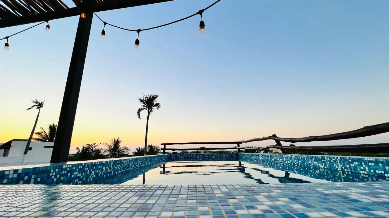 Swimming pool in Hotel MAYARI Holbox