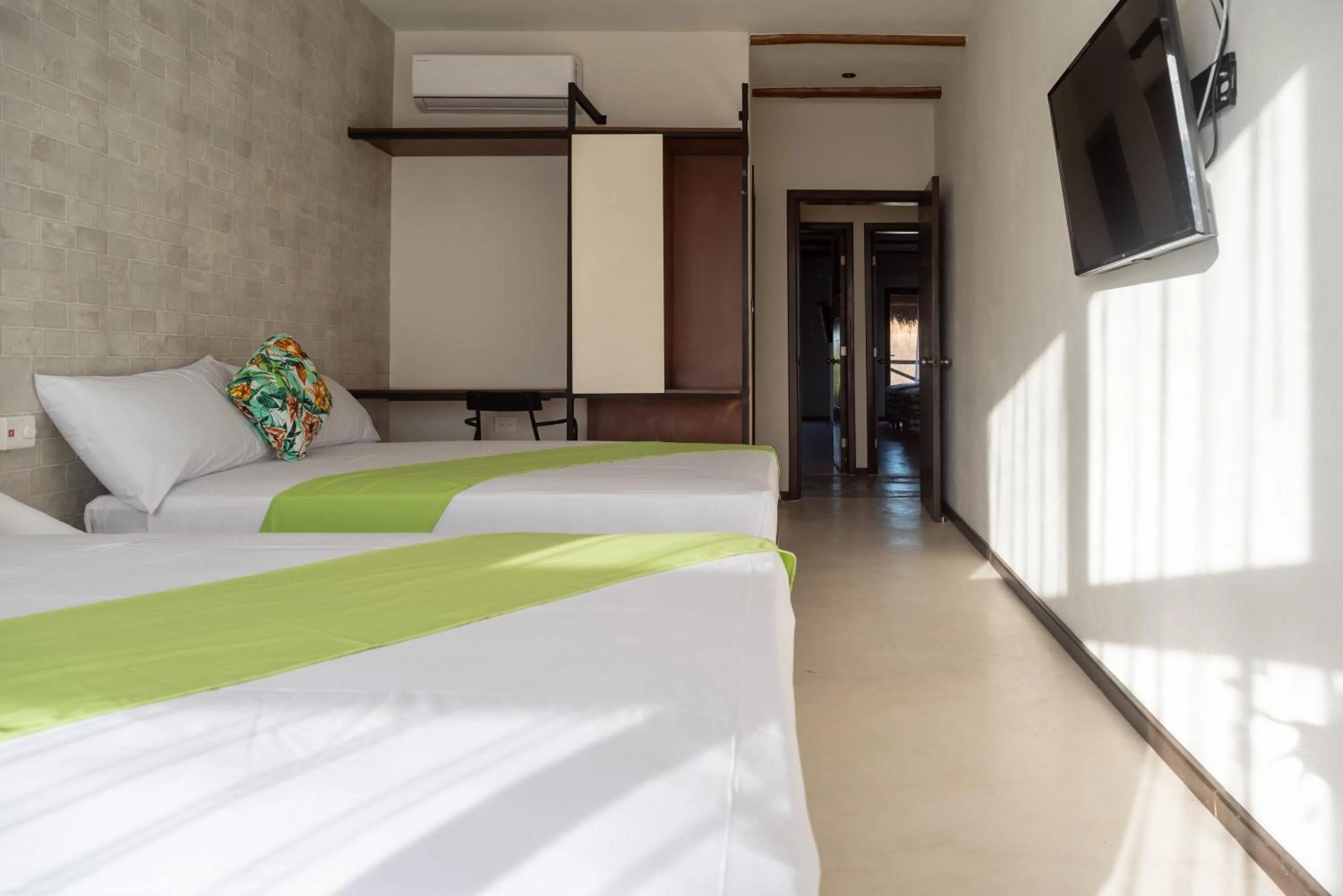 Bed in Hotel MAYARI Holbox