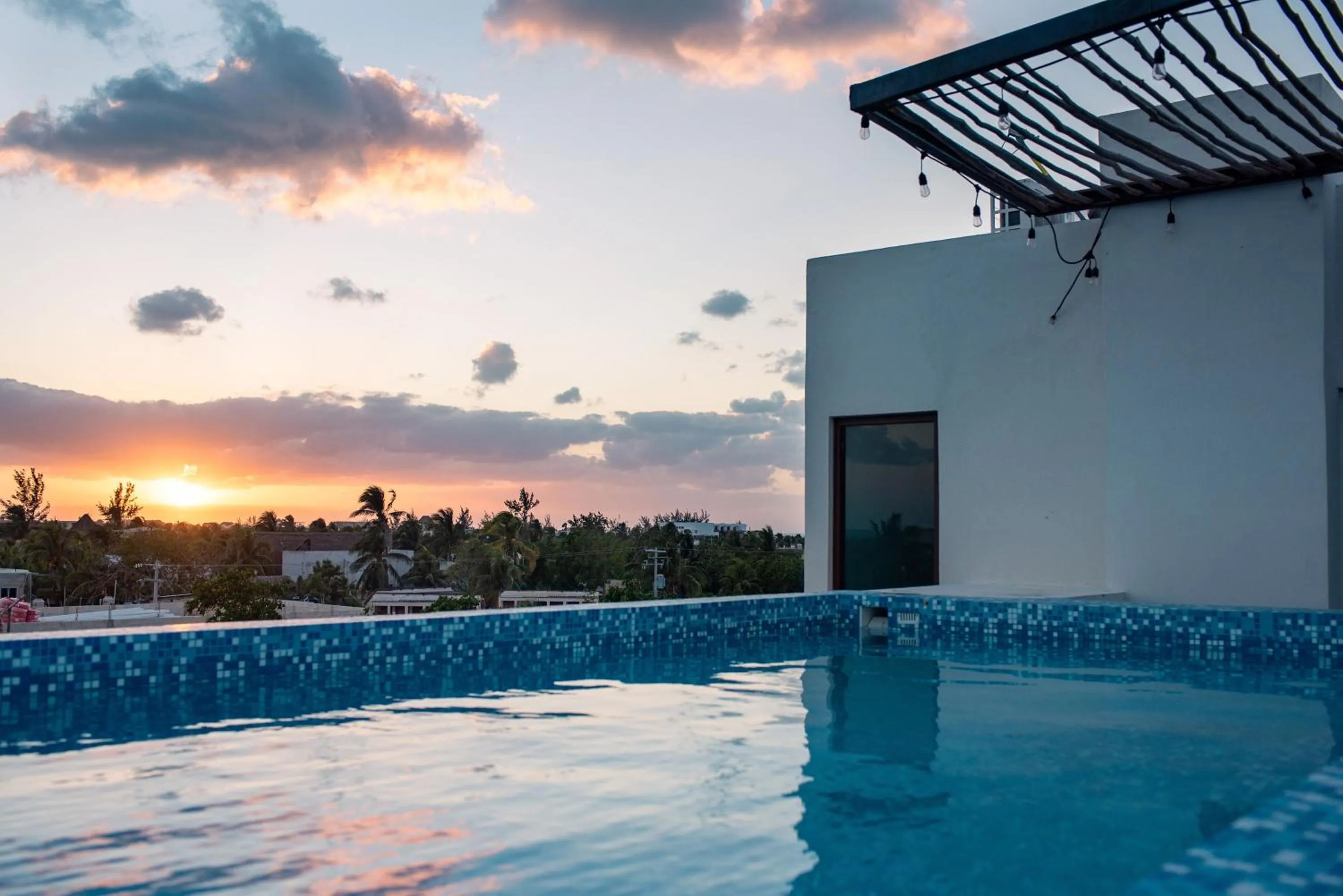Swimming pool in Hotel MAYARI Holbox
