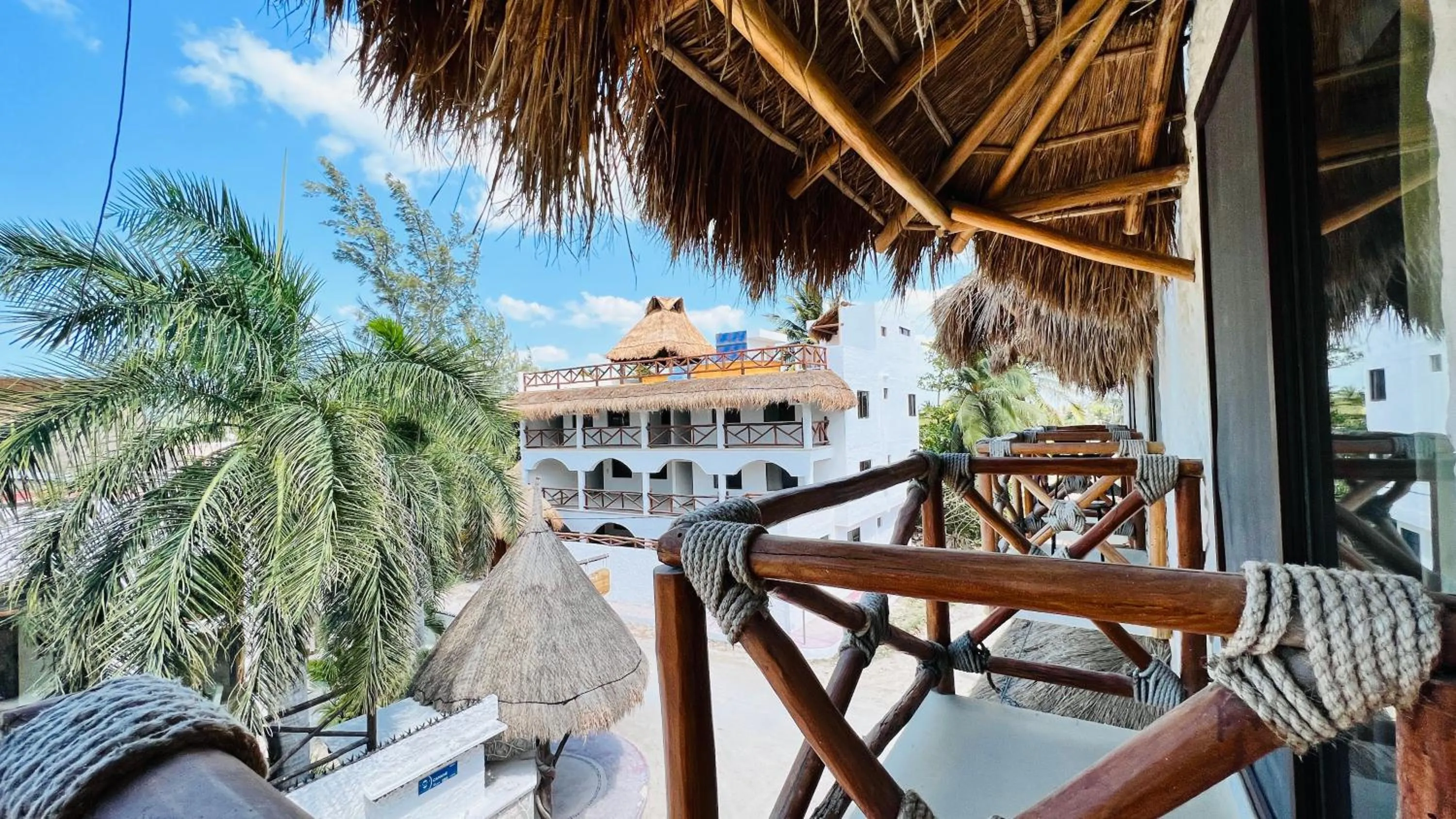 Balcony/Terrace in Hotel MAYARI Holbox