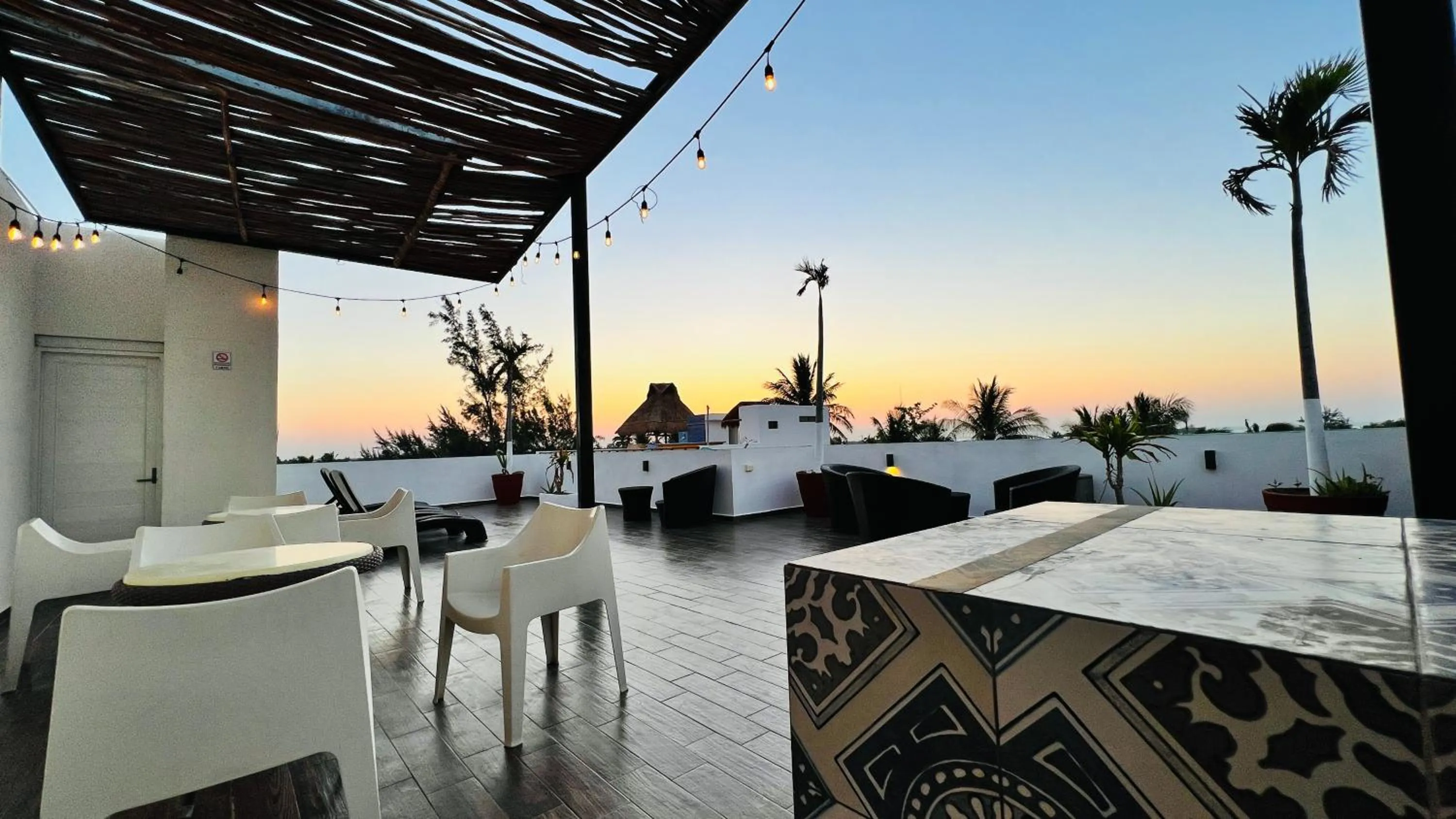 Balcony/Terrace in Hotel MAYARI Holbox