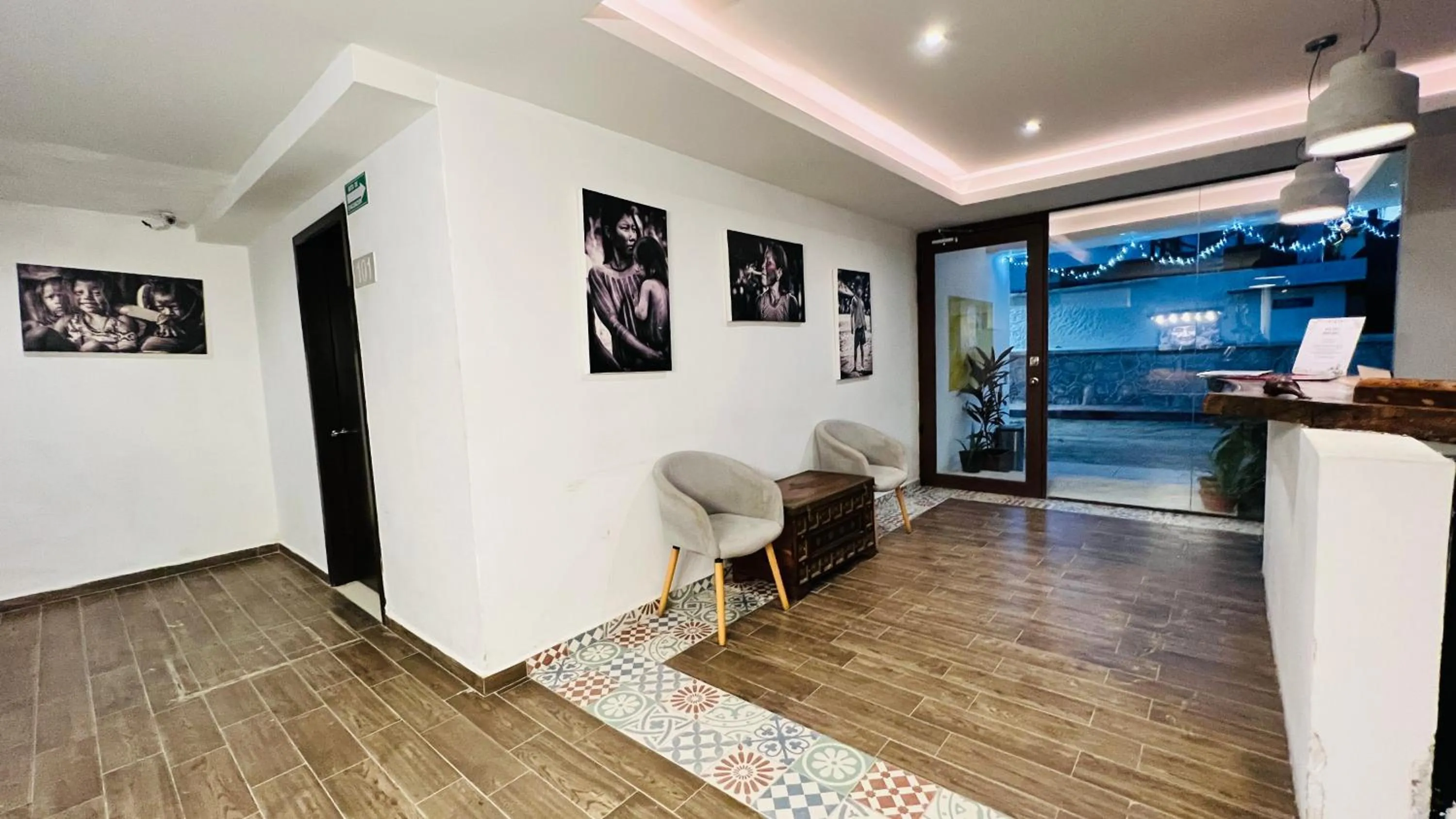 Living room in Hotel MAYARI Holbox