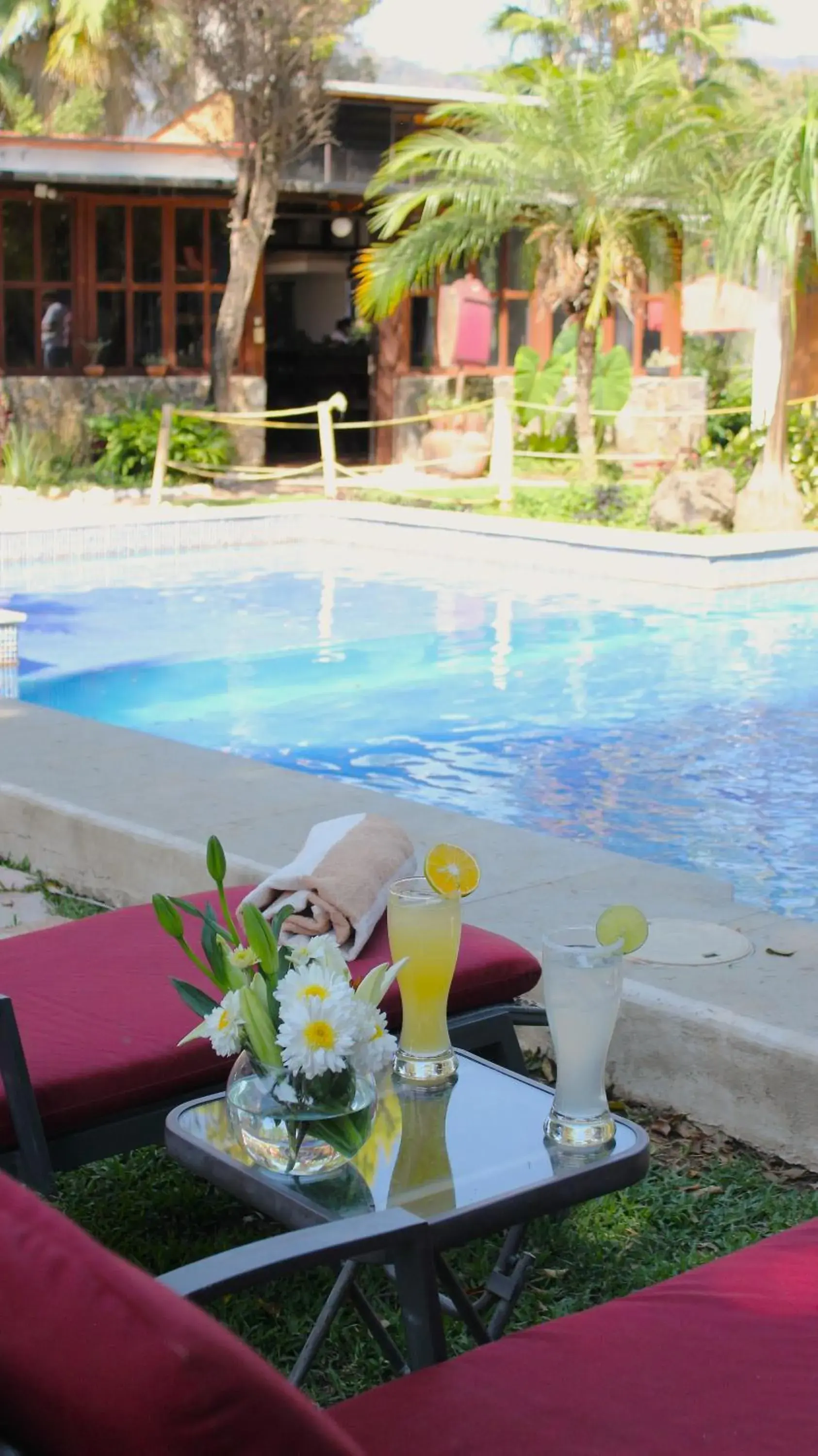 Swimming pool in Hotel Boutique Bacaanda Swimming pool in Hotel Boutique Bacaanda