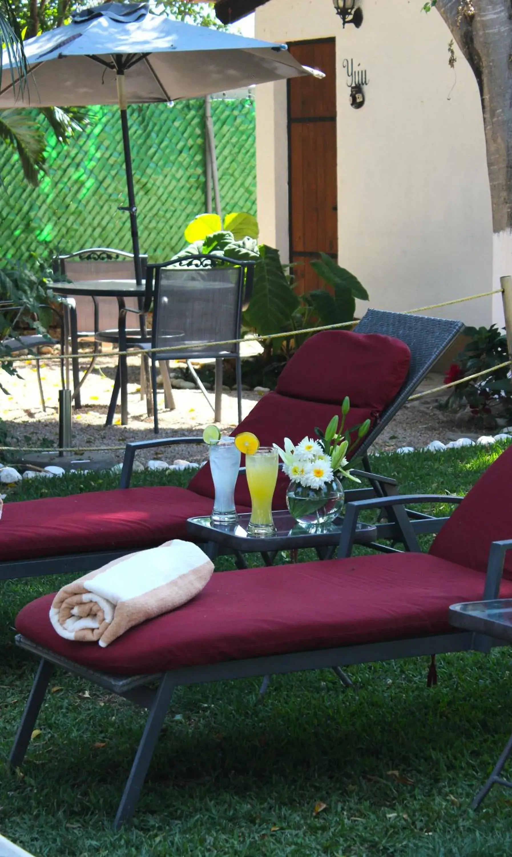 Swimming pool in Hotel Boutique Bacaanda Swimming pool in Hotel Boutique Bacaanda