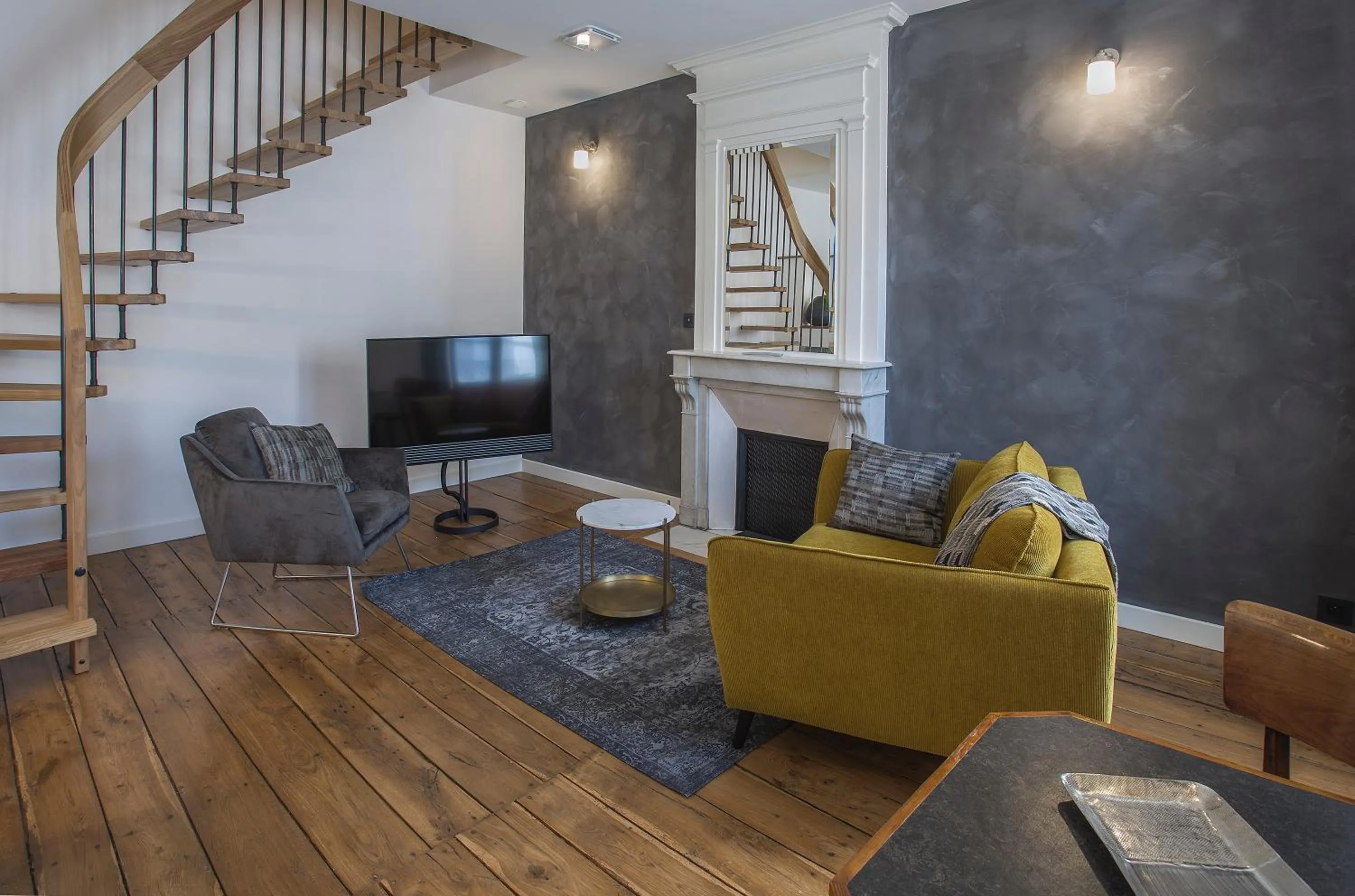 Living room in Appart'Hôtel - VILLA CÔTÉ PLATEAU - Hyper Centre - 3 Étoiles Certifiées-