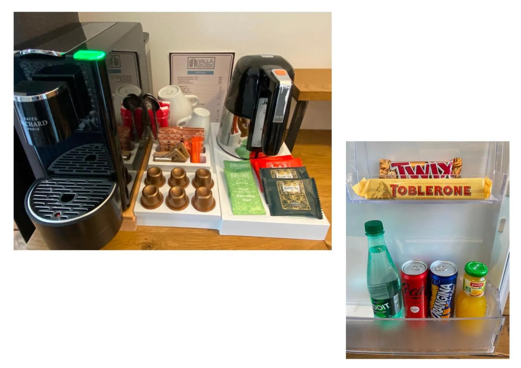 Coffee/tea facilities in Appart'Hôtel - VILLA CÔTÉ PLATEAU - Hyper Centre - 3 Étoiles Certifiées-