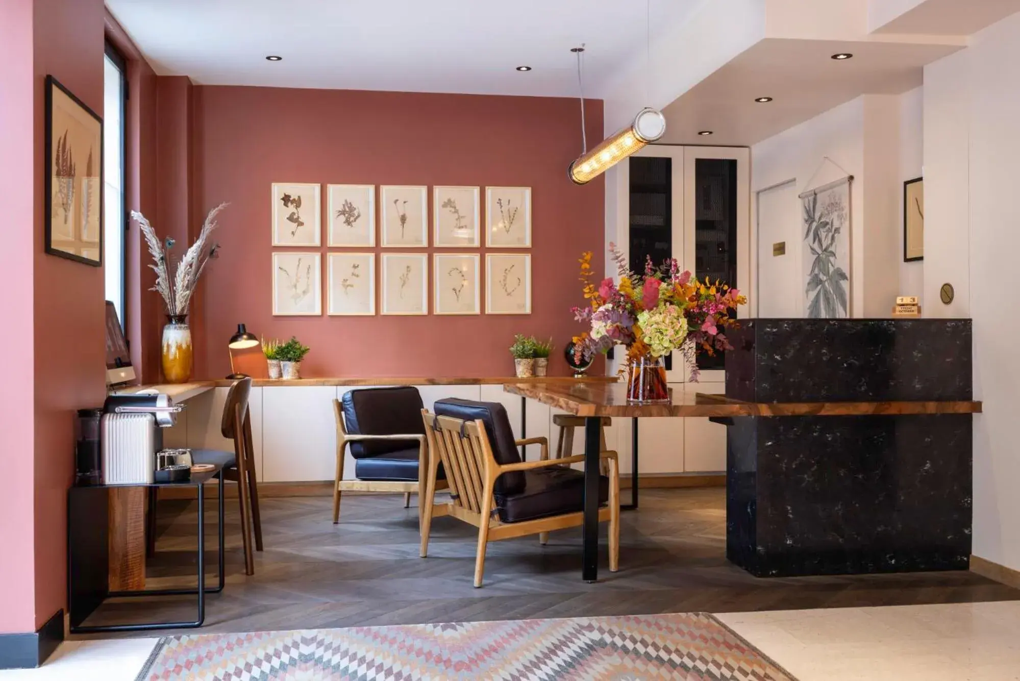 Lobby or reception in Hôtel Maxim Quartier Latin Lobby or reception in Hôtel Maxim Quartier Latin