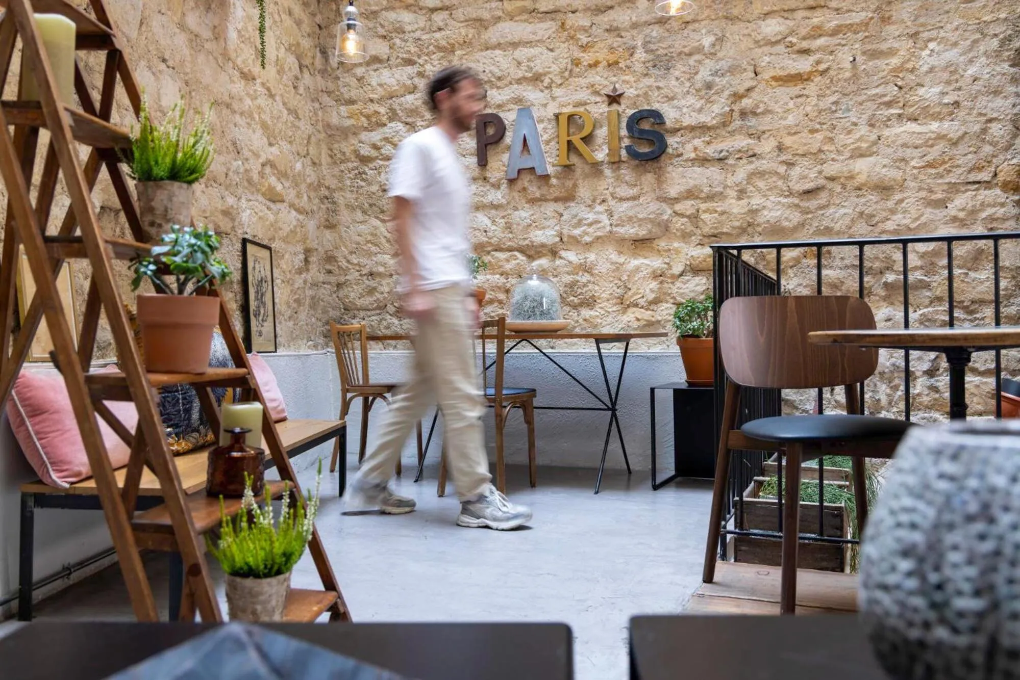 Lobby or reception in Hôtel Maxim Quartier Latin