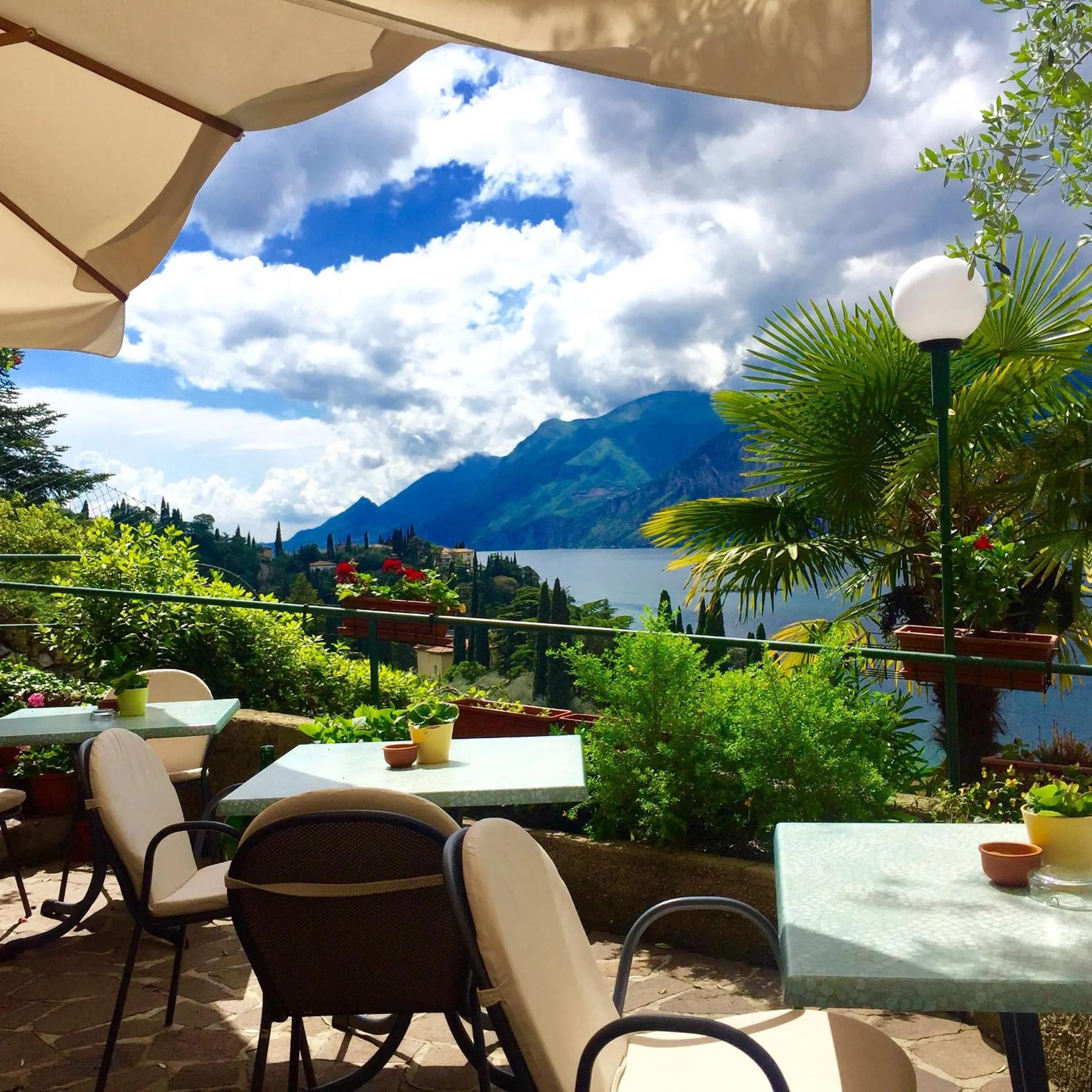 Balcony/Terrace in Villa Emma Malcesine