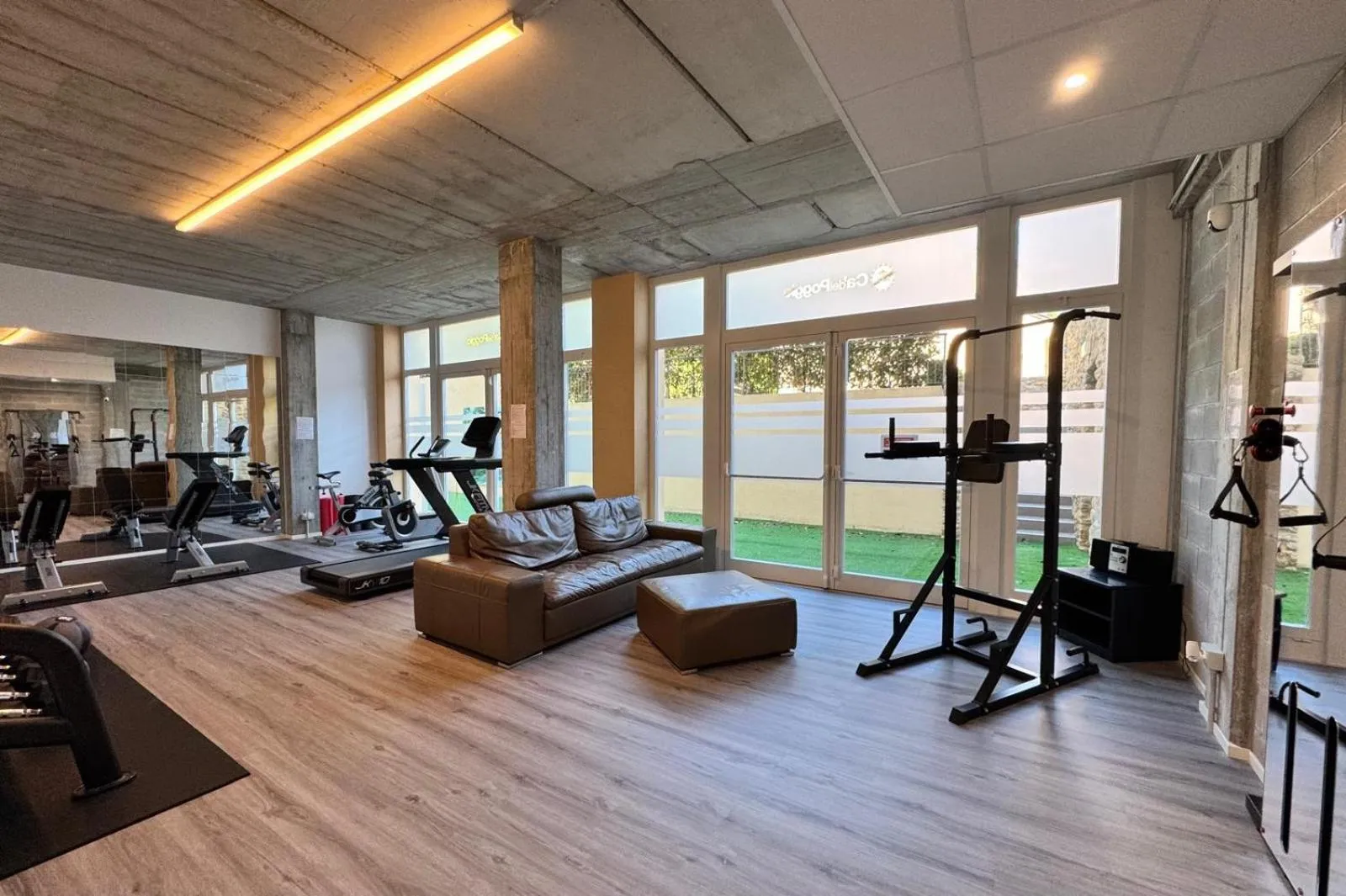 Fitness centre/facilities in Villa del Poggio Prosecco Bike Hotel