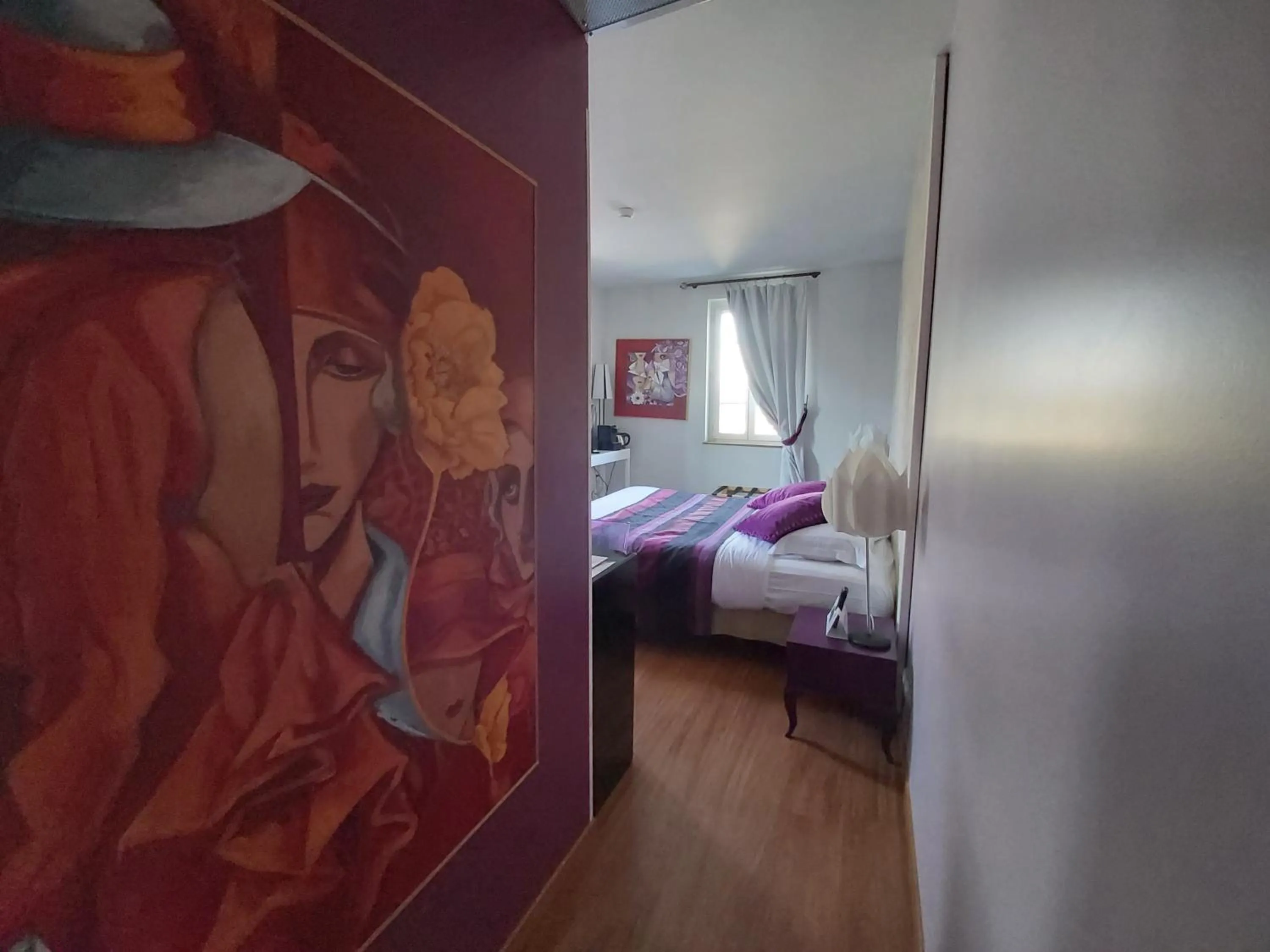 Bed in Logis Au Canard Gourmand