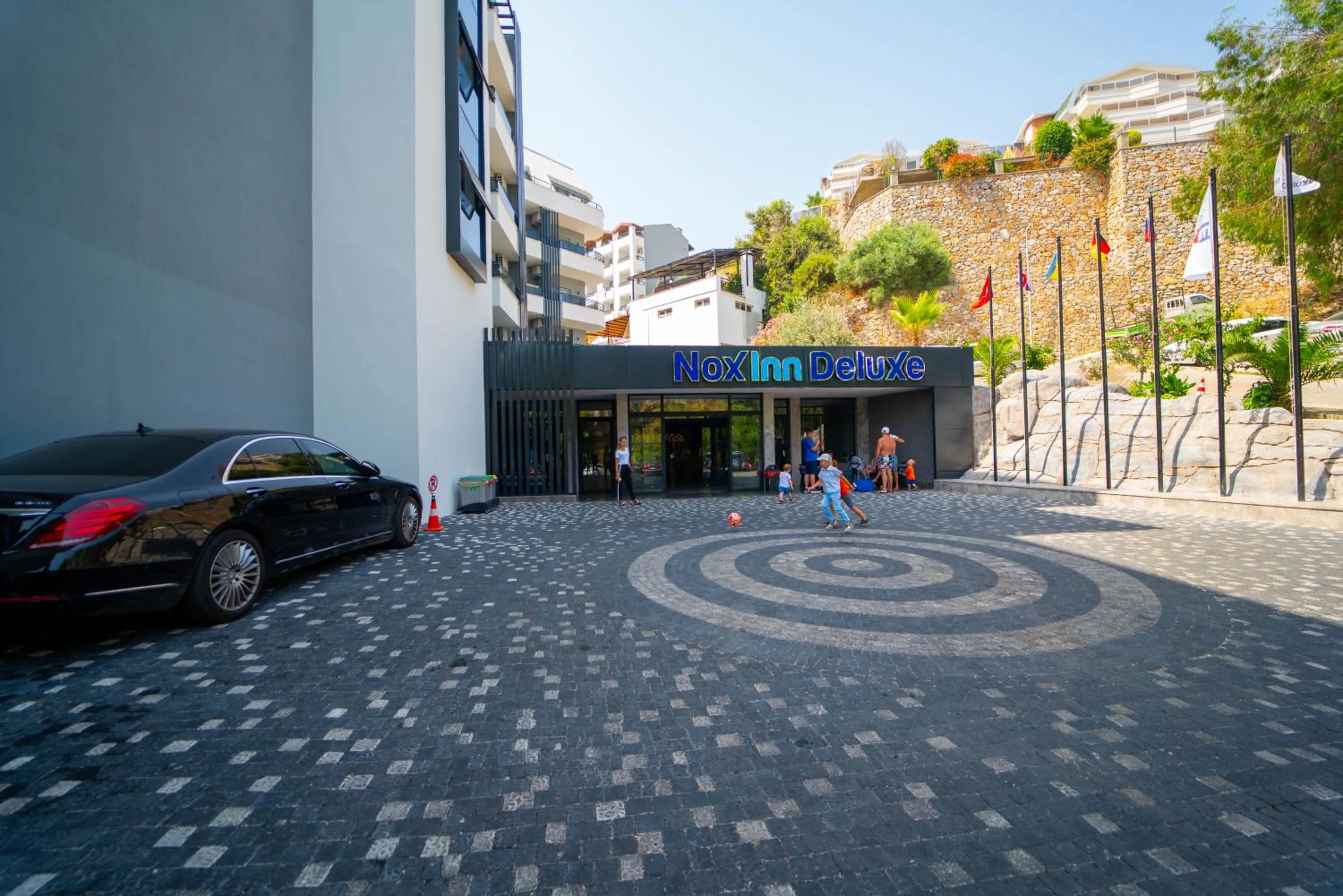 Facade/entrance in Noxinn Deluxe Hotel - Ultra All Inclusive