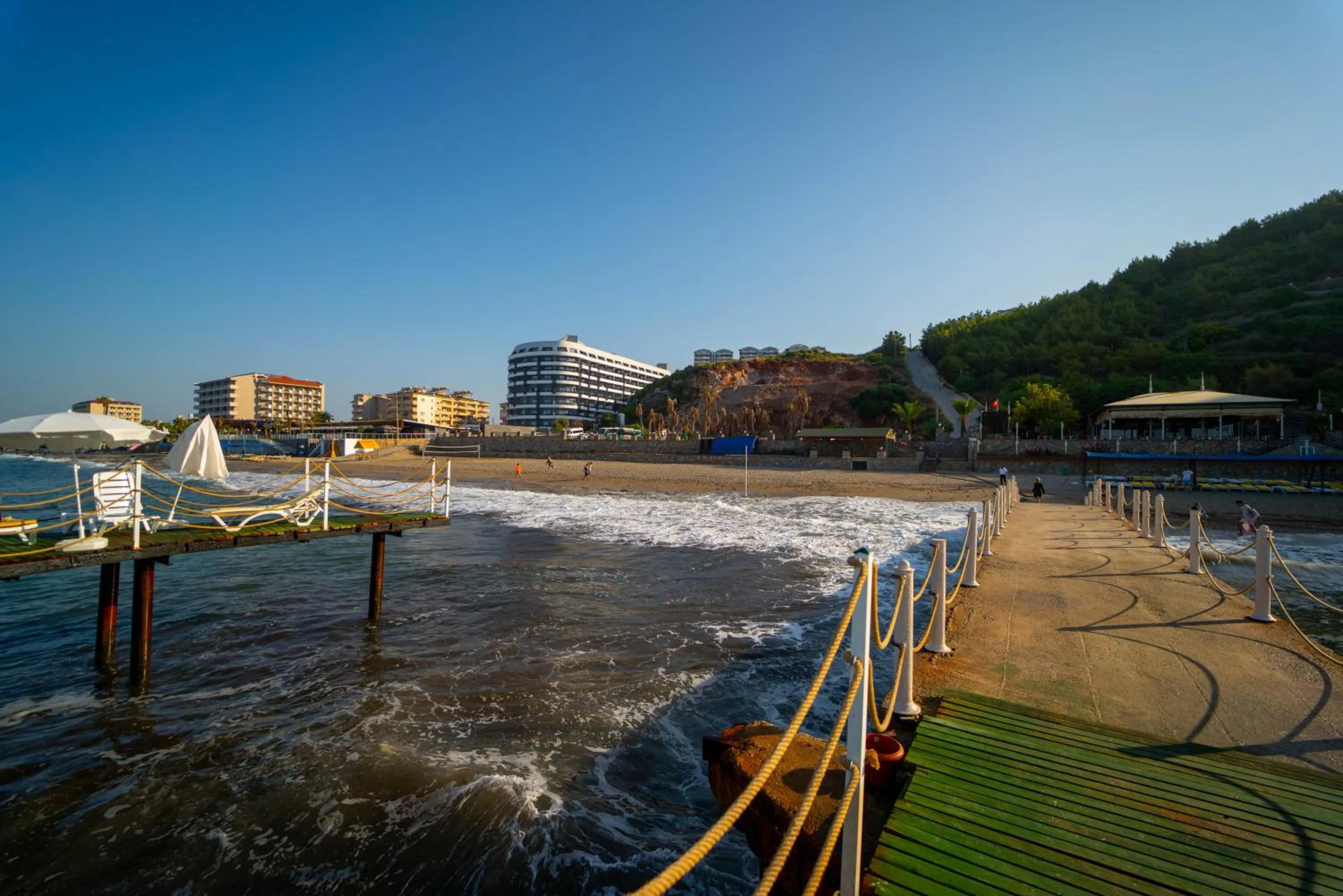 Beach in Noxinn Deluxe Hotel - Ultra All Inclusive