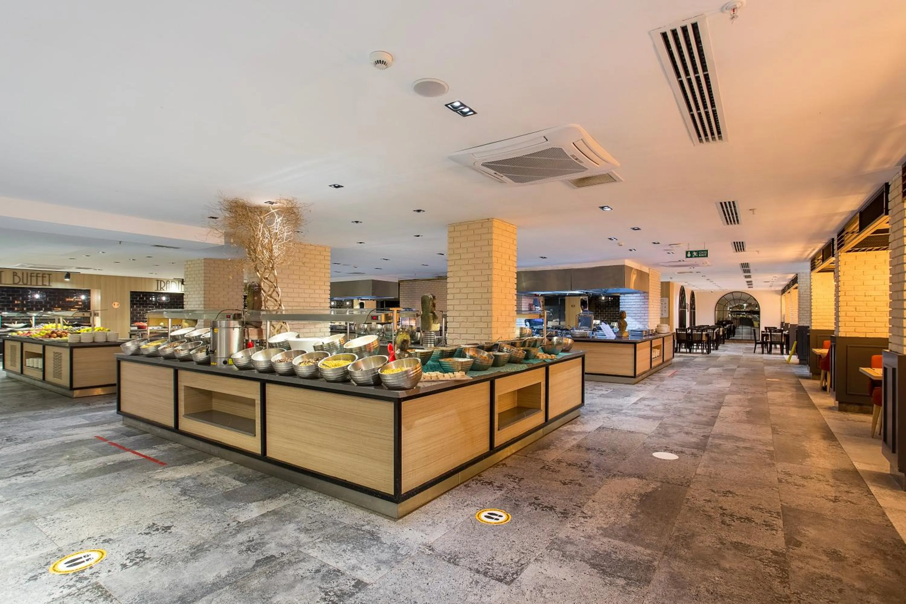 Buffet breakfast in Noxinn Deluxe Hotel - Ultra All Inclusive