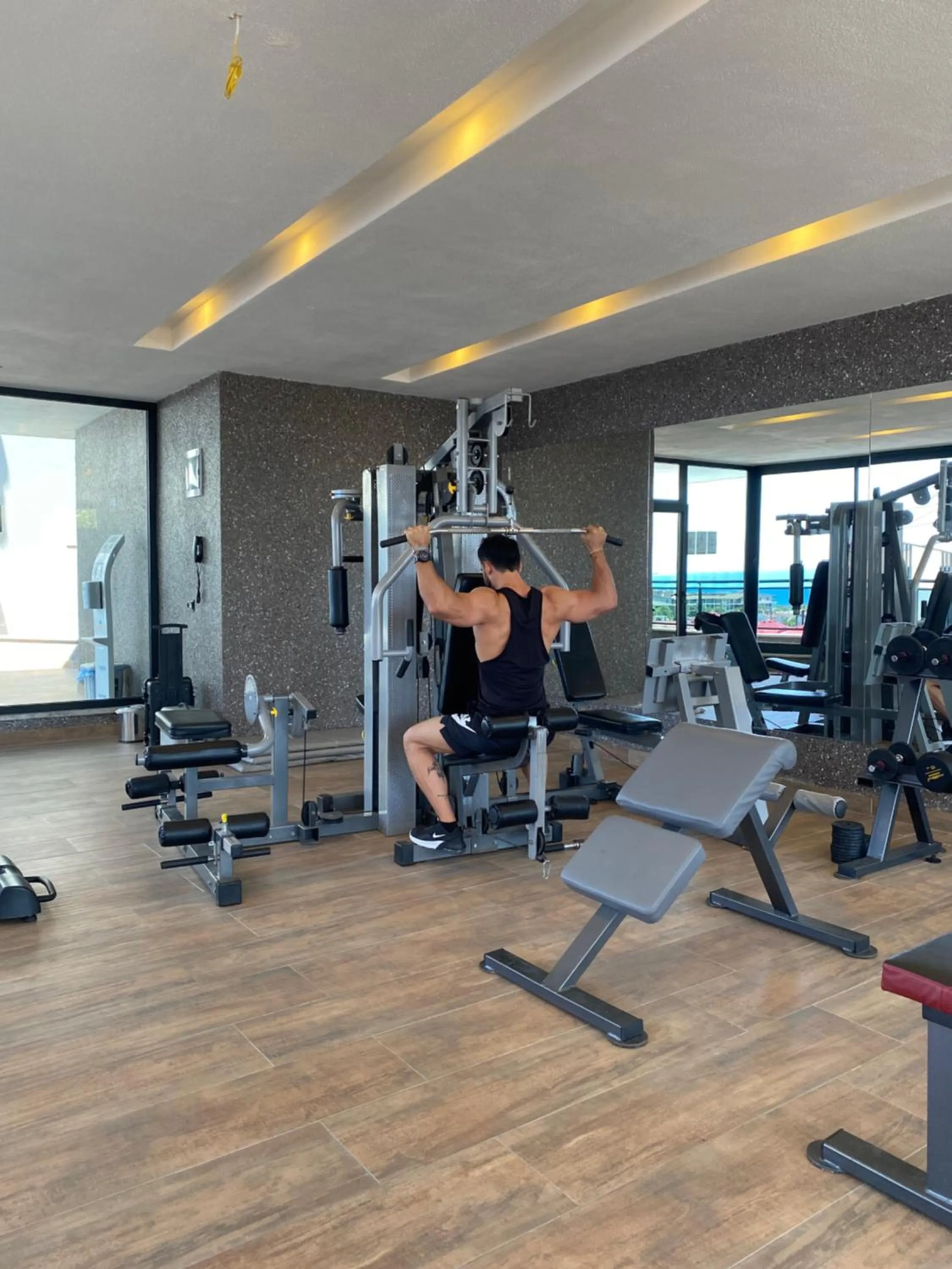 Fitness centre/facilities in Noxinn Deluxe Hotel - Ultra All Inclusive