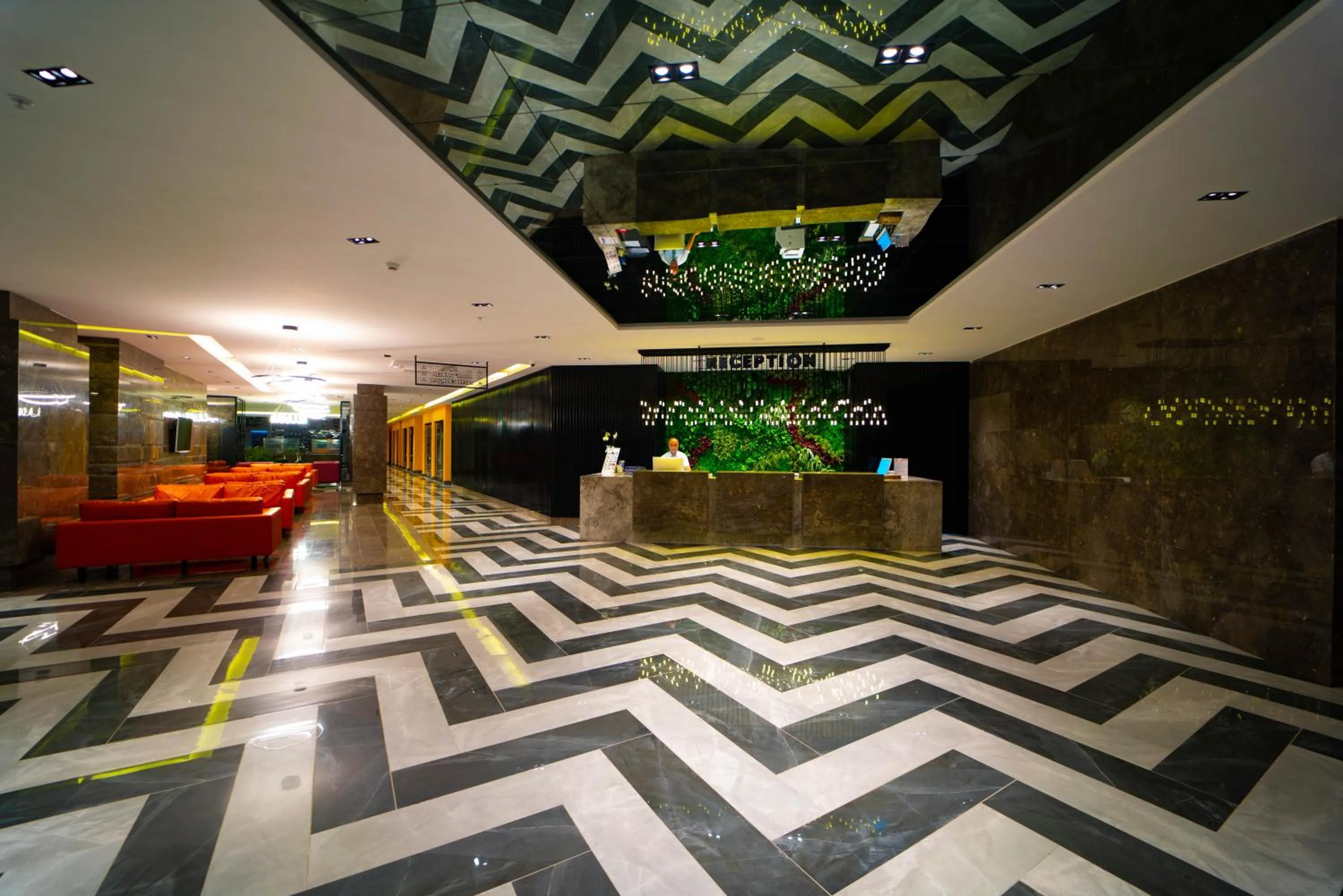 Lobby or reception in Noxinn Deluxe Hotel - Ultra All Inclusive