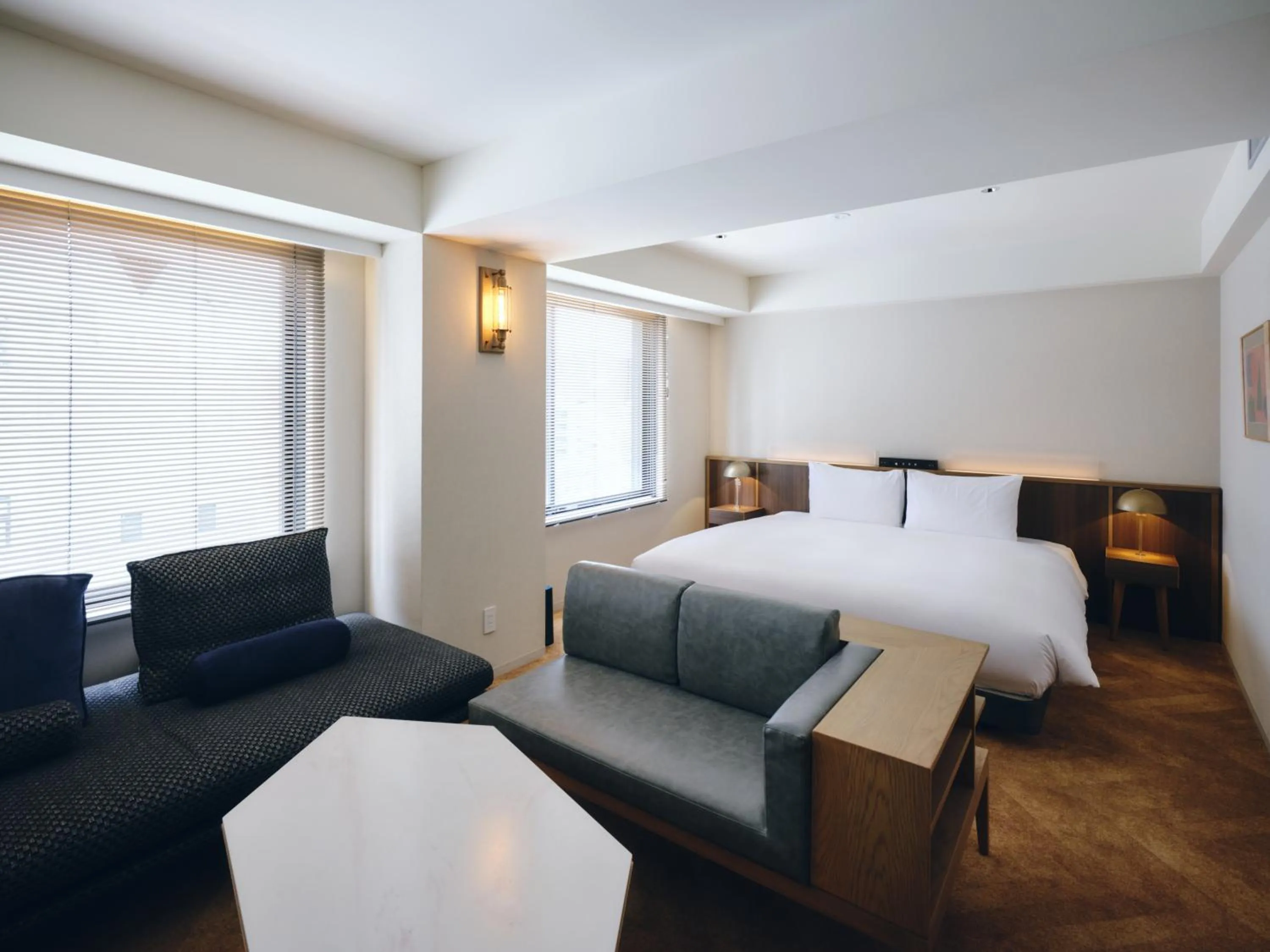 Photo of the whole room, Bed in NOHGA HOTEL AKIHABARA TOKYO