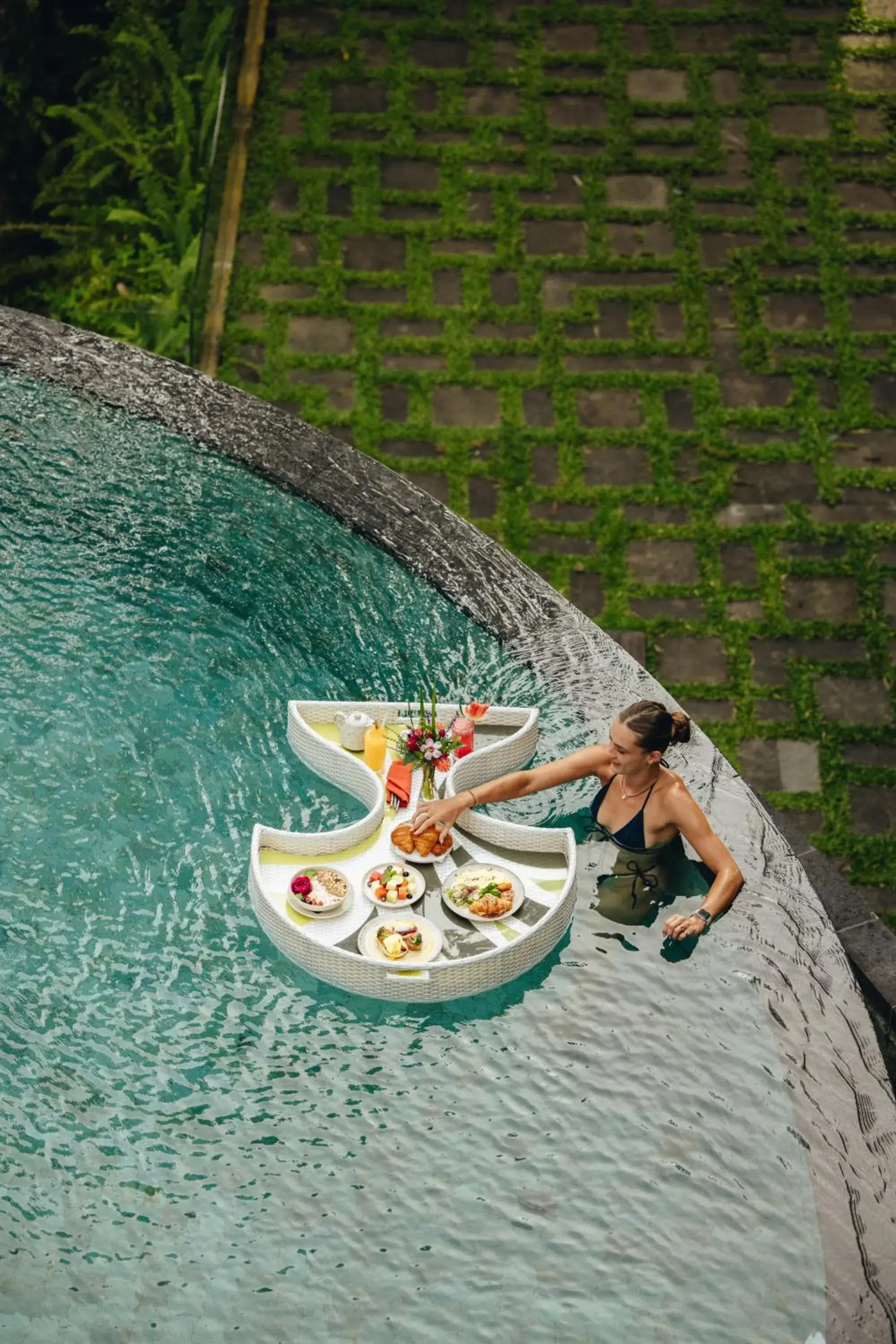 Breakfast in Adiwana Unagi Suites Breakfast in Adiwana Unagi Suites