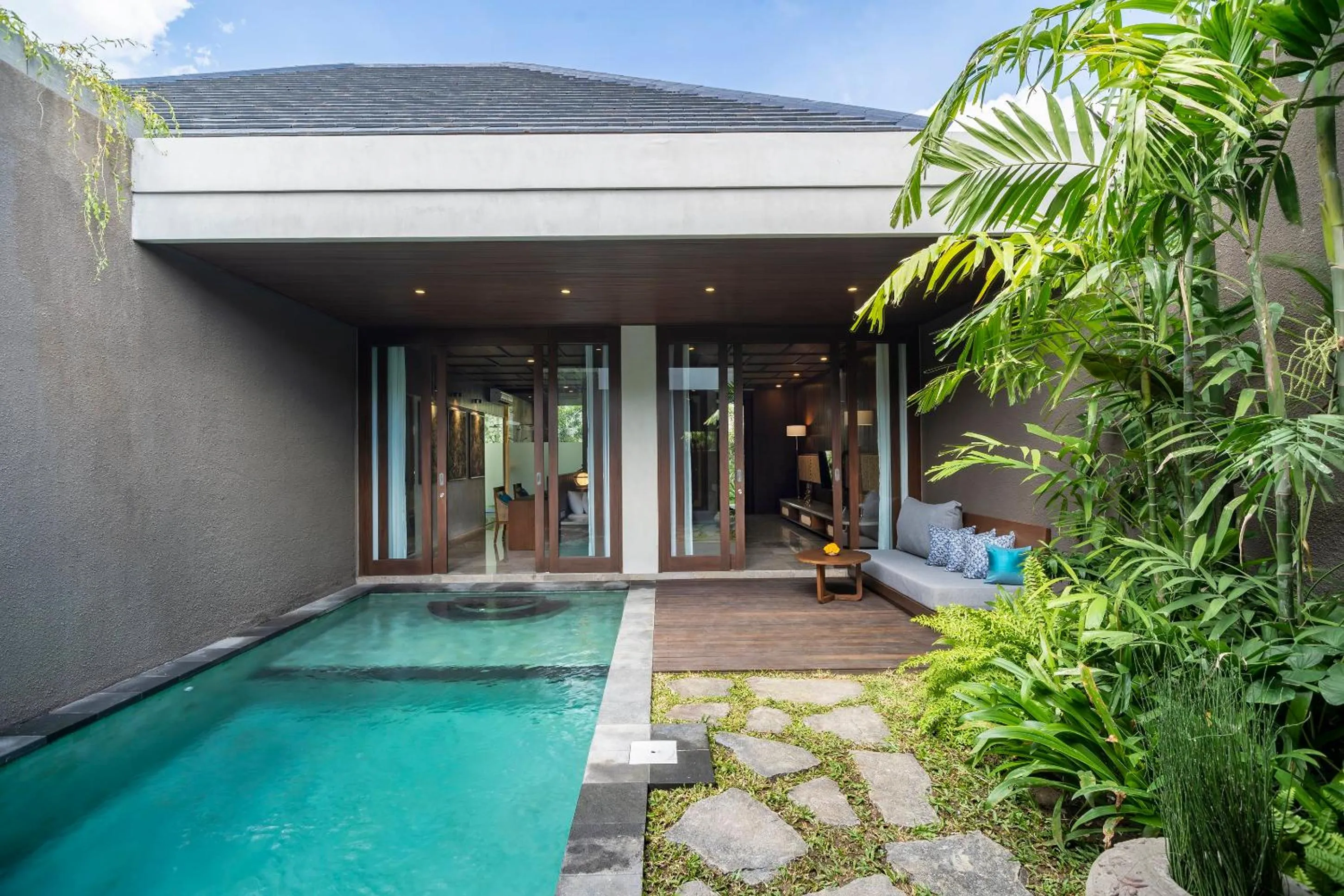 Patio in Adiwana Unagi Suites