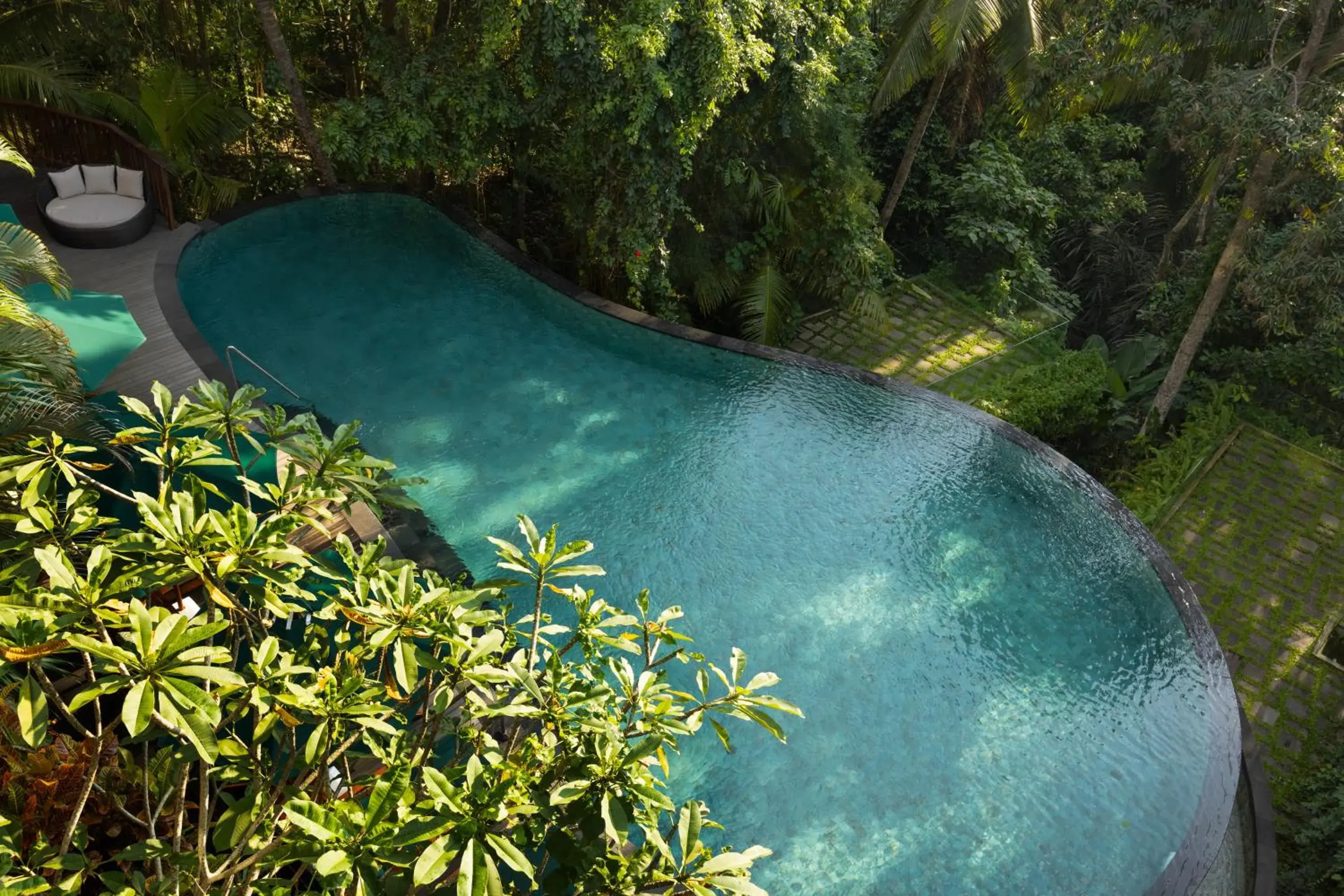Swimming pool in Adiwana Unagi Suites Swimming pool in Adiwana Unagi Suites