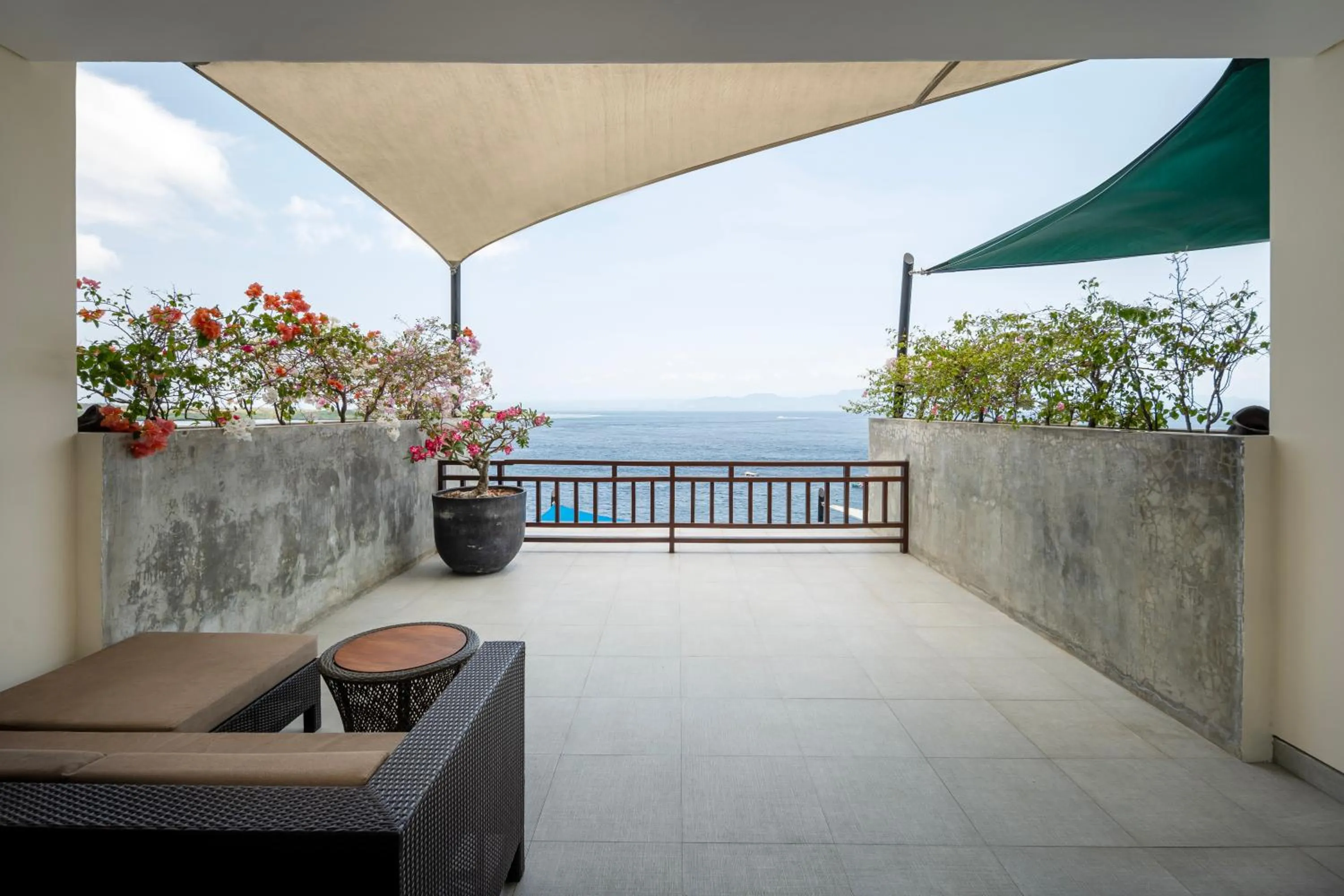 Patio in Adiwana Warnakali Resort