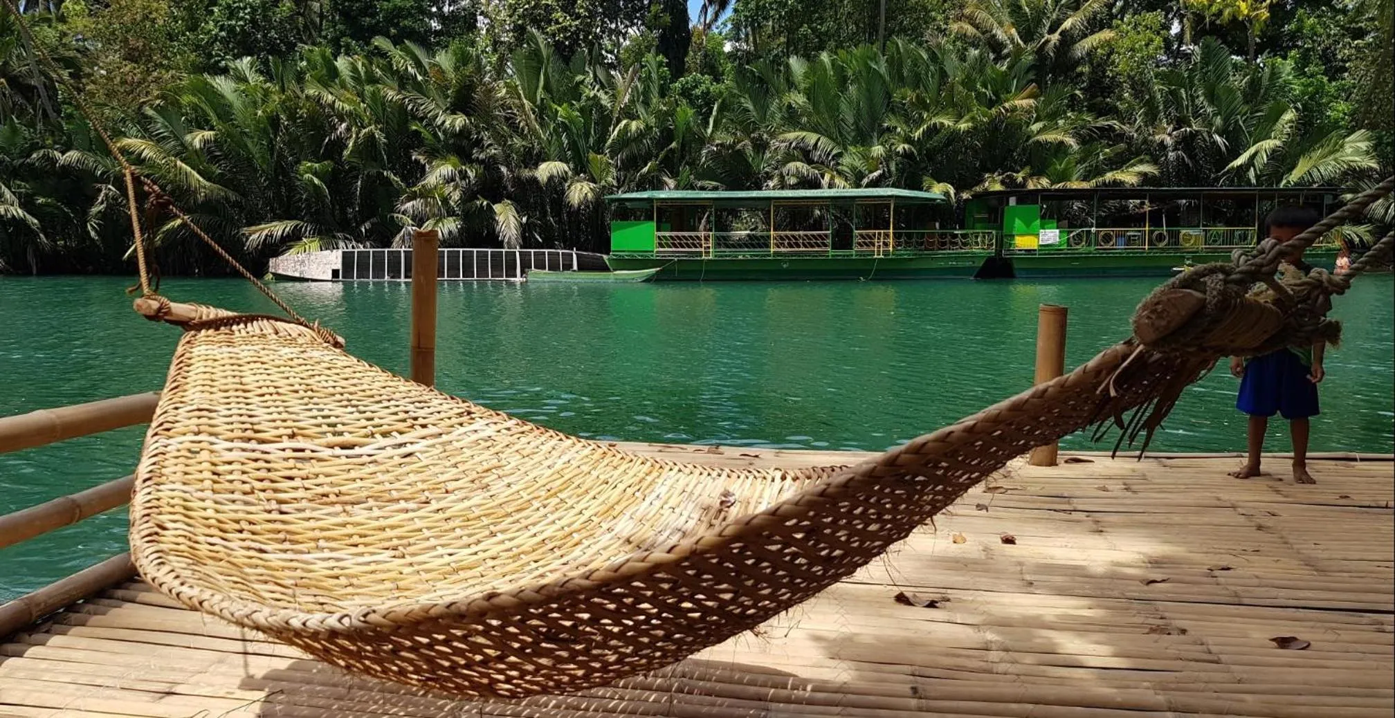 Decorative detail in Loboc Cool River Resort