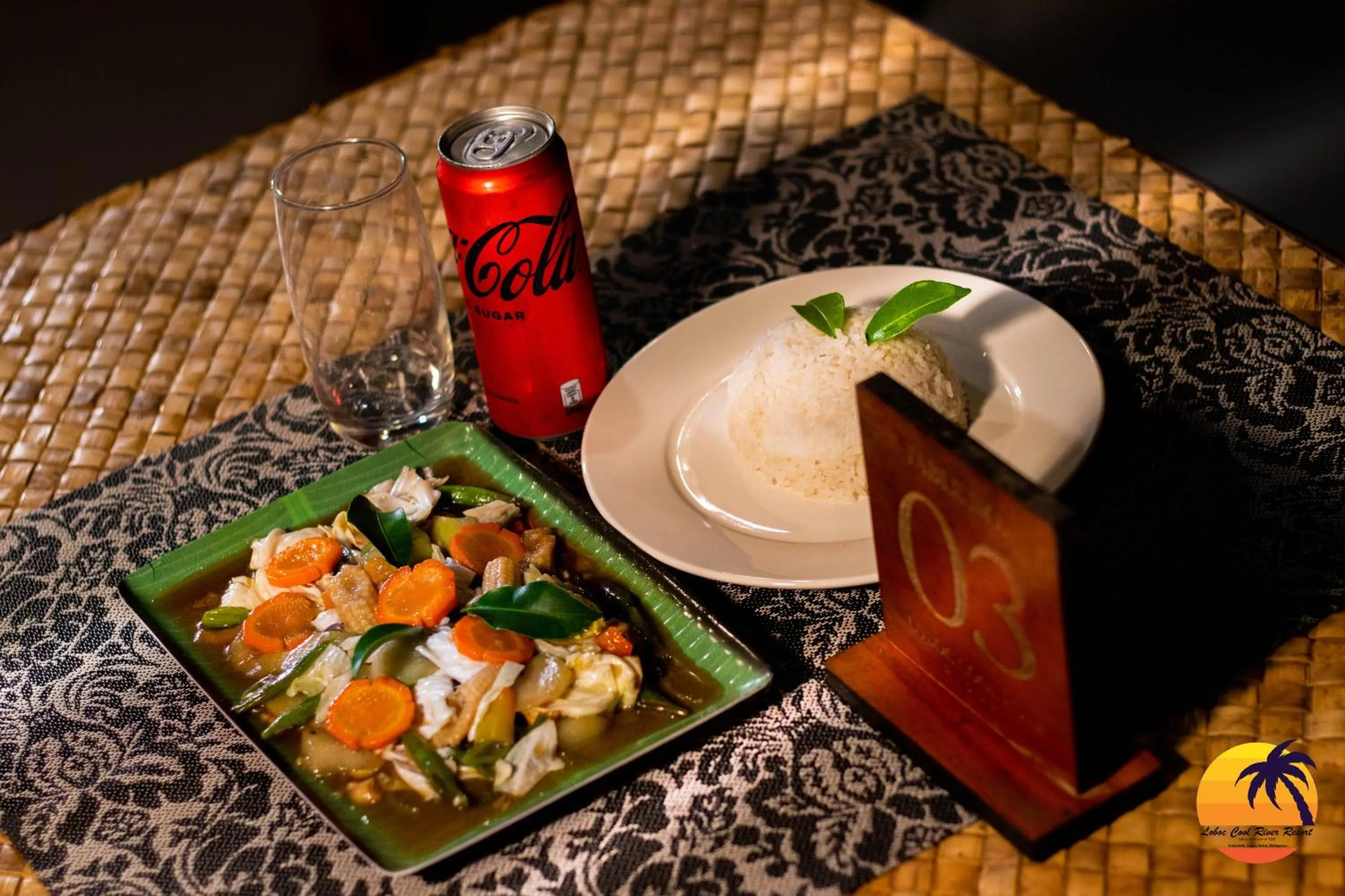 Food and drinks in Loboc Cool River Resort