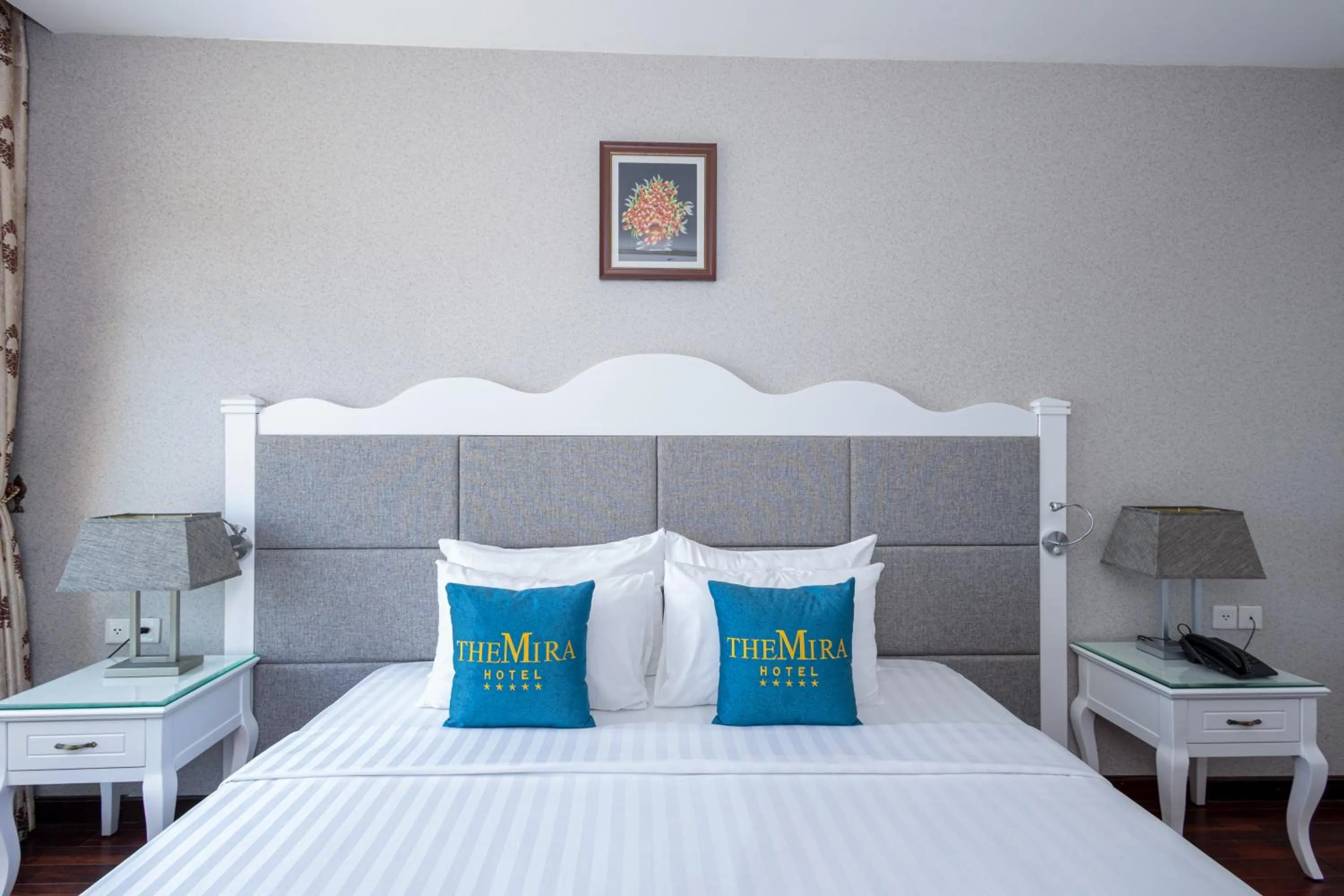 Bed in The Mira Hotel