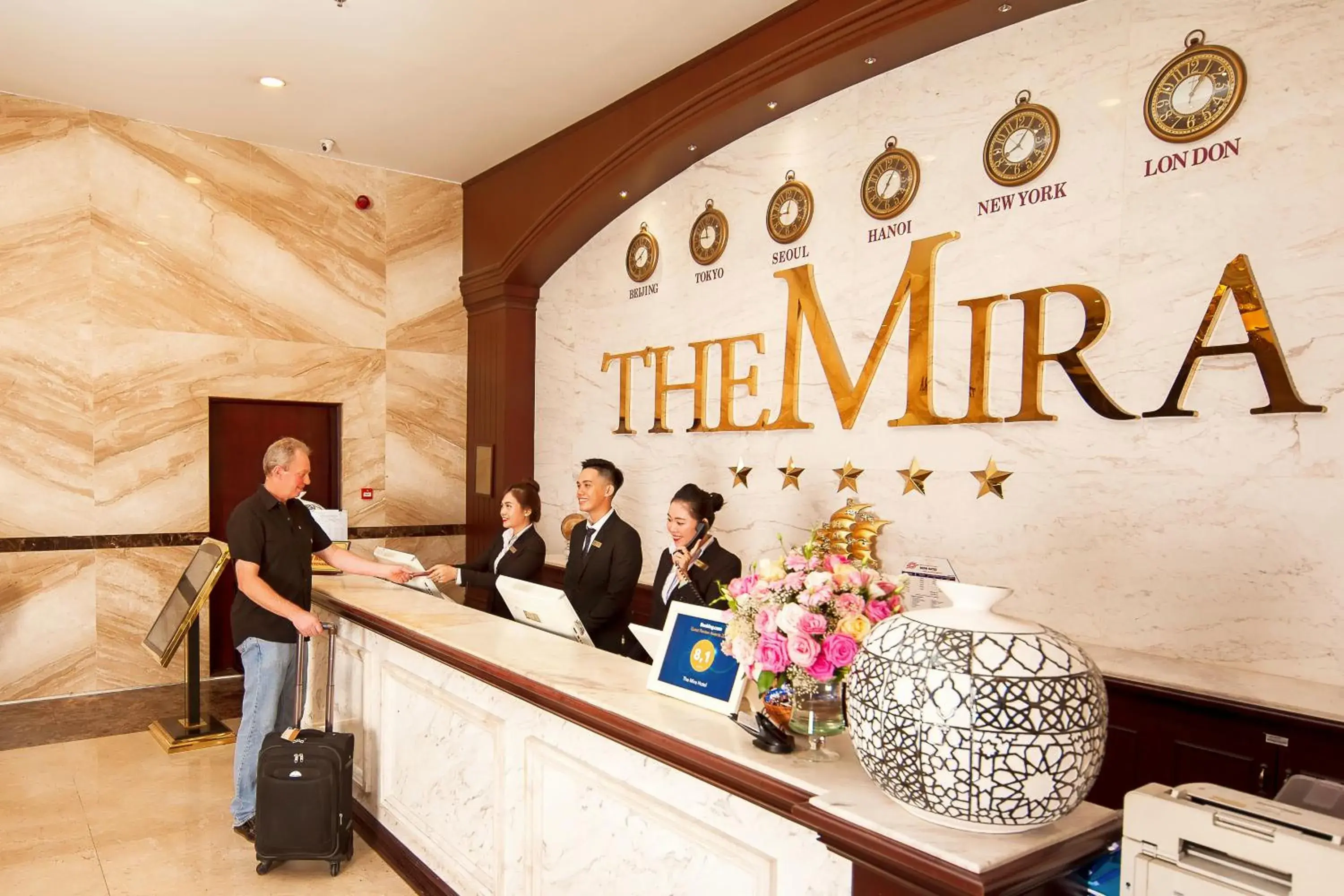 Lobby or reception in The Mira Hotel Lobby or reception in The Mira Hotel