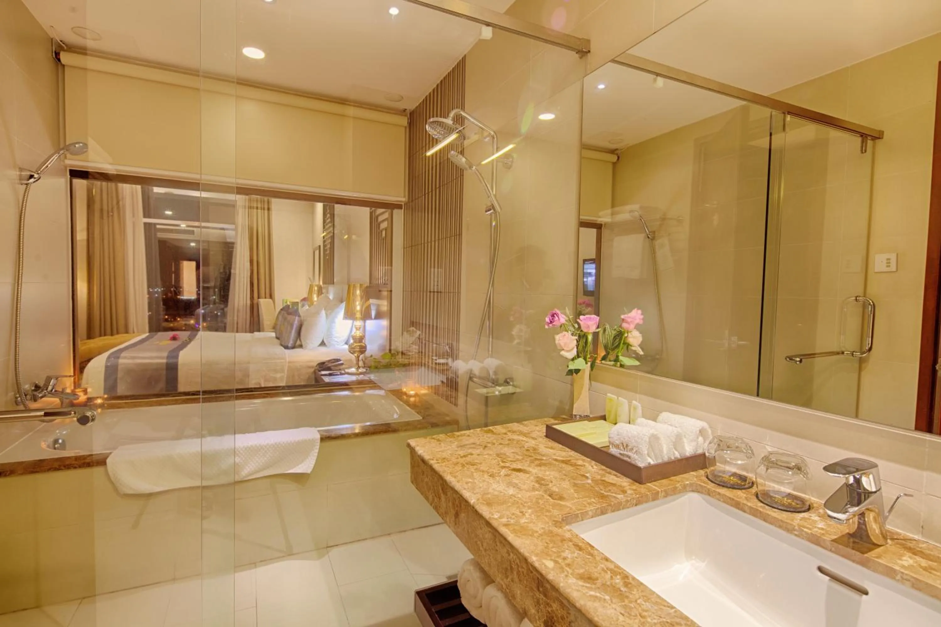 Bathroom in The Mira Hotel