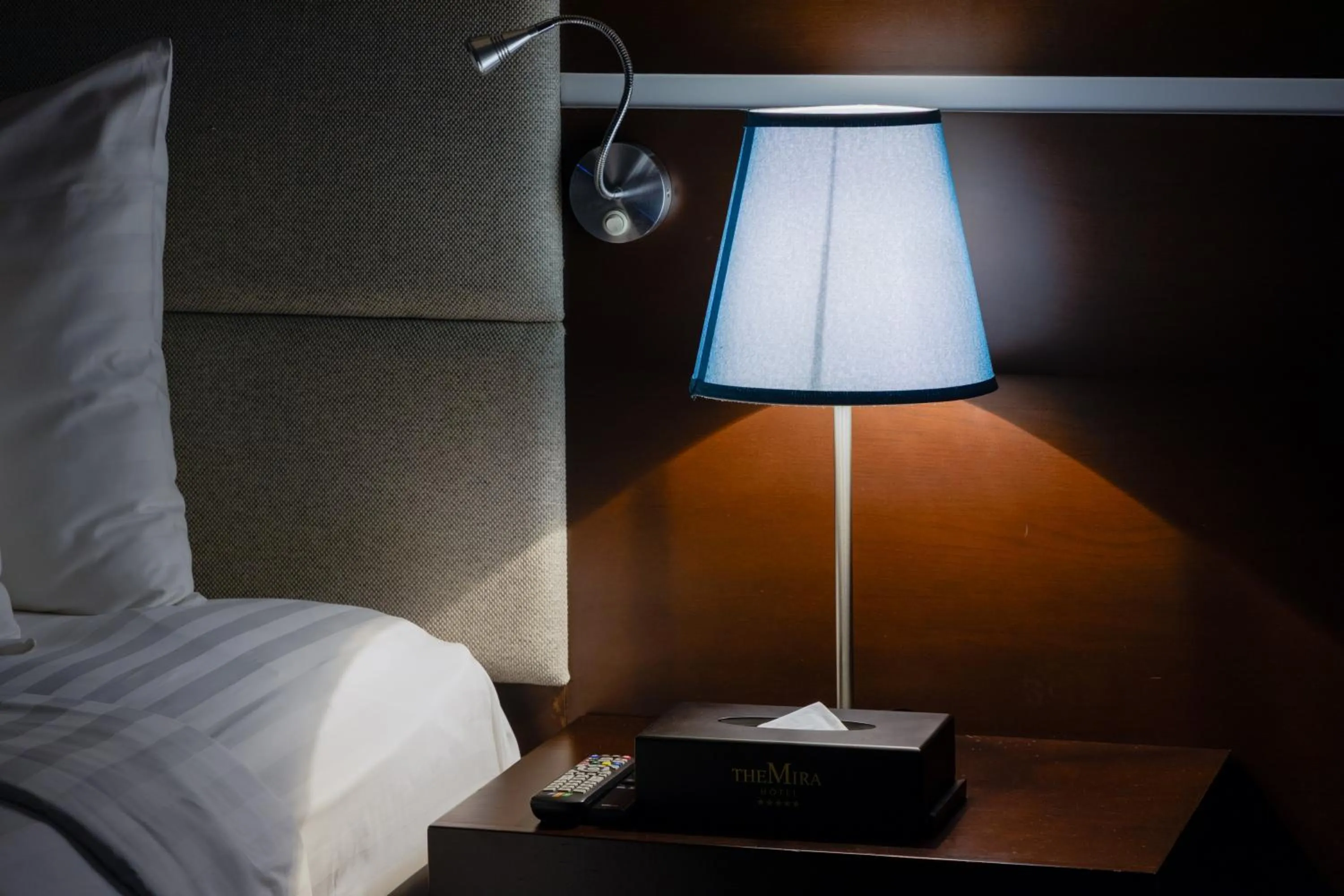 Bed in The Mira Hotel