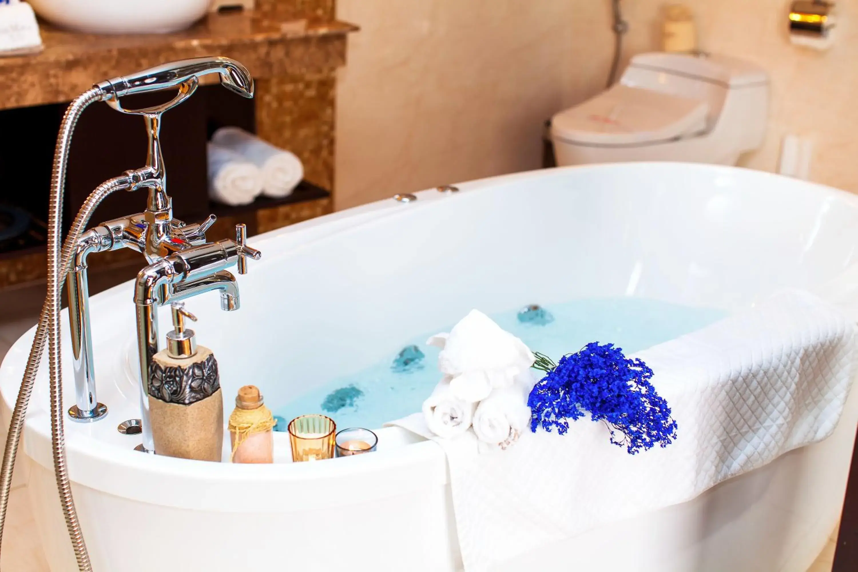 Bathroom in The Mira Hotel Bathroom in The Mira Hotel